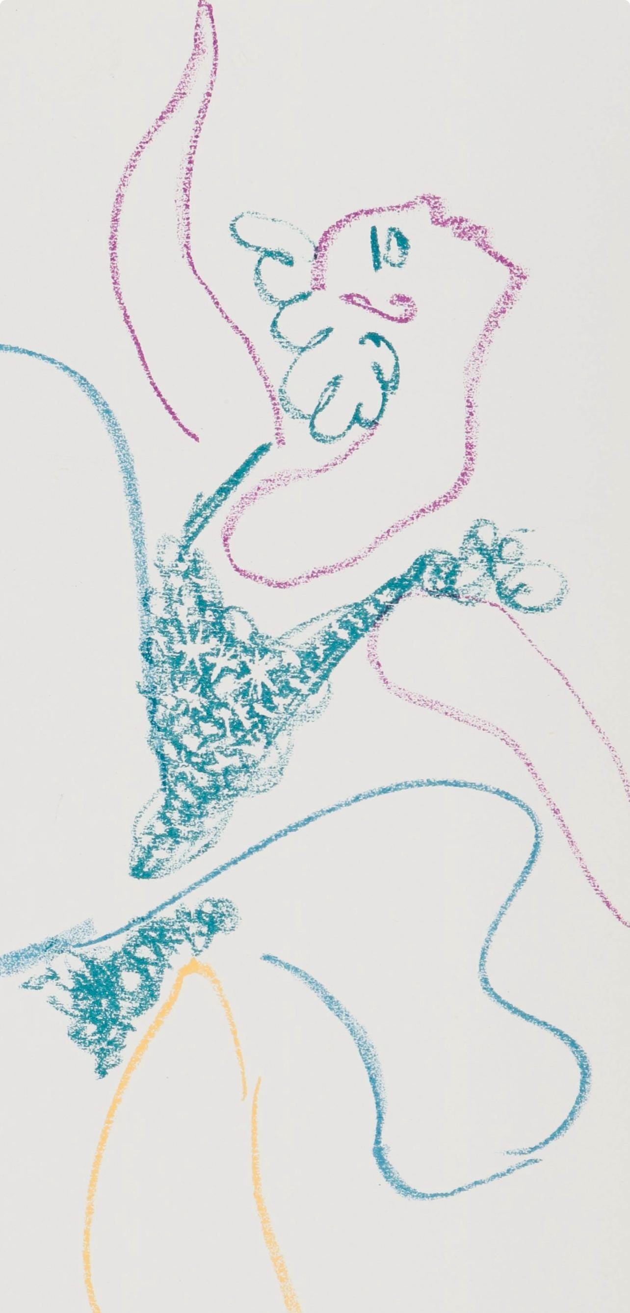 Pablo Picasso, Composition (Cramer 68; Reuße 656; Mourlot 259), Le Ballet, Limited Edition Lithograph