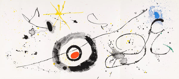 Joan Miró, Composition (Cramer 83; Mourlot 340-347), Derrière le miroir, Limited Edition Lithograph