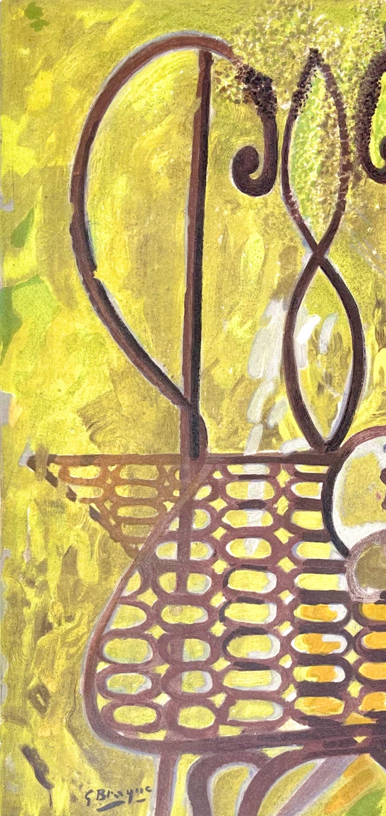 Georges Braque, La chaise de jardin, Une Aventure Méthodique