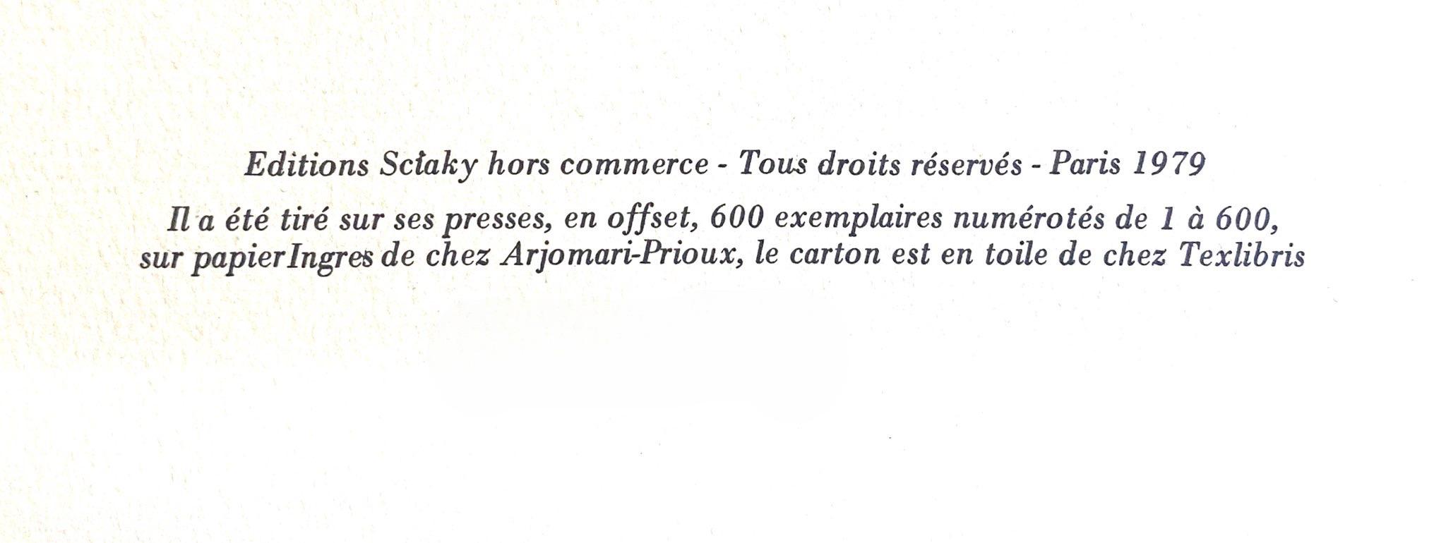 Jean Cocteau, Composition, Nous croyons en l'Europe, Limited Edition Silkscreen