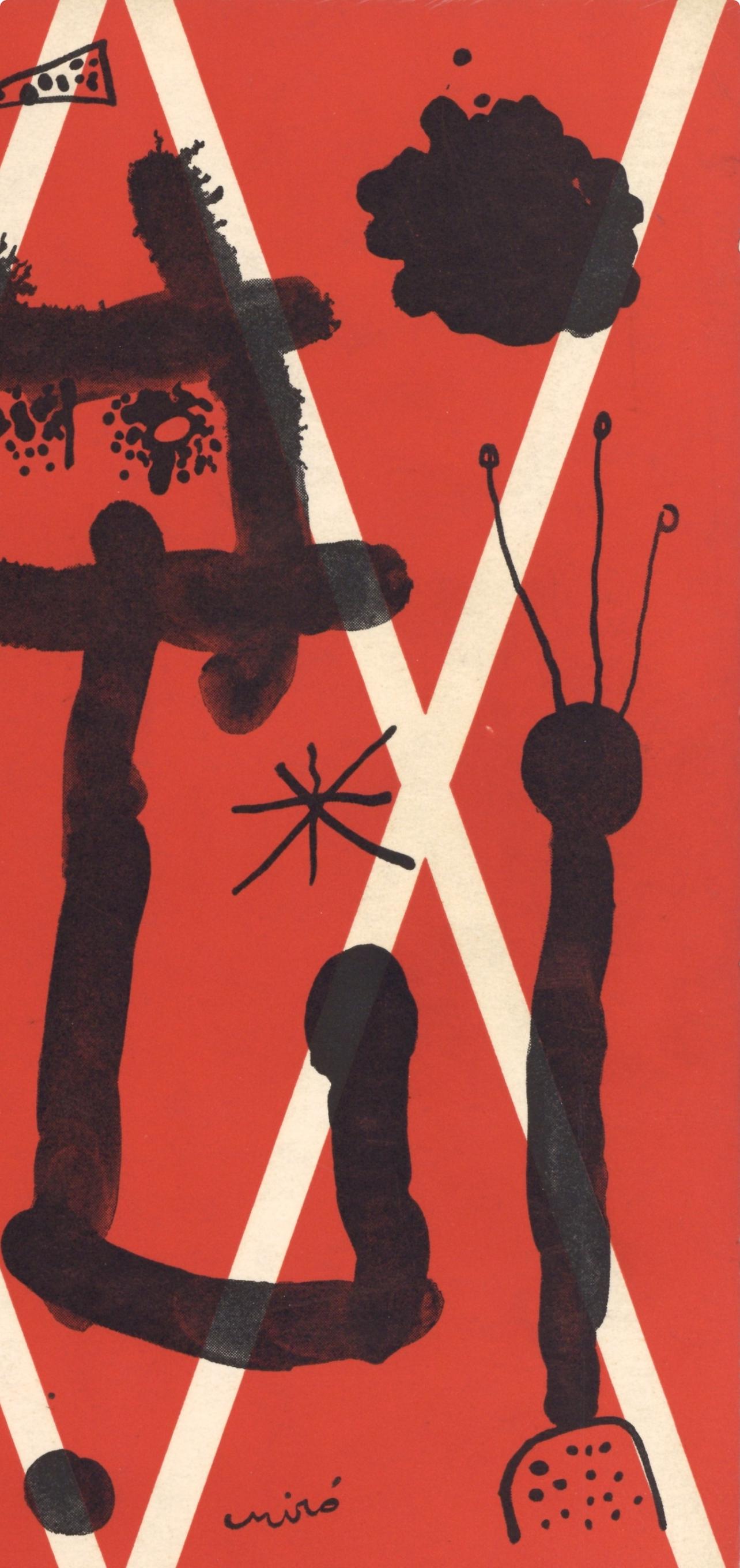 Joan Miró, Composition, XXe siècle, Limited Edition Lithograph