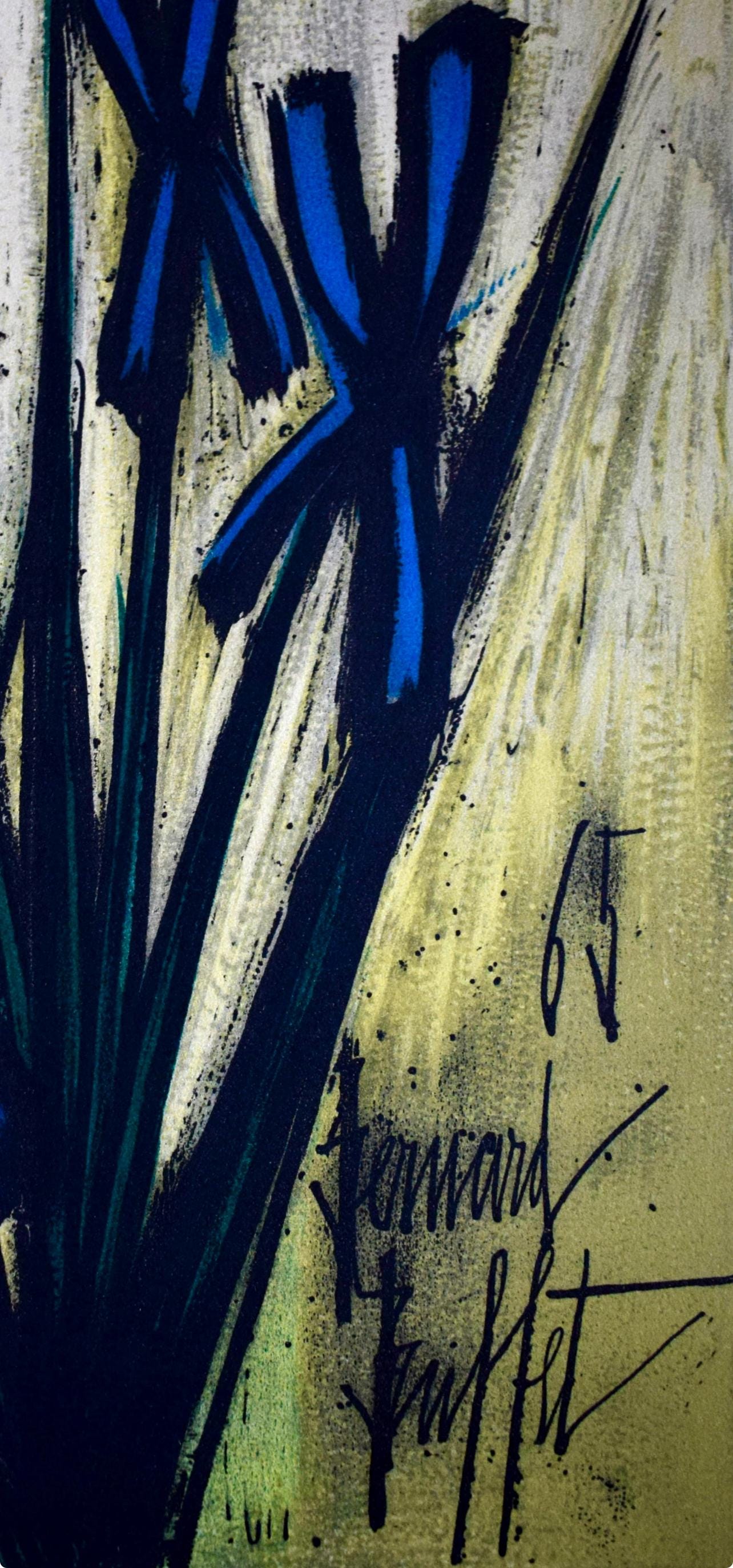Bernard Buffet, Composition, Les Peintres mes amis, Limited Edition Lithograph