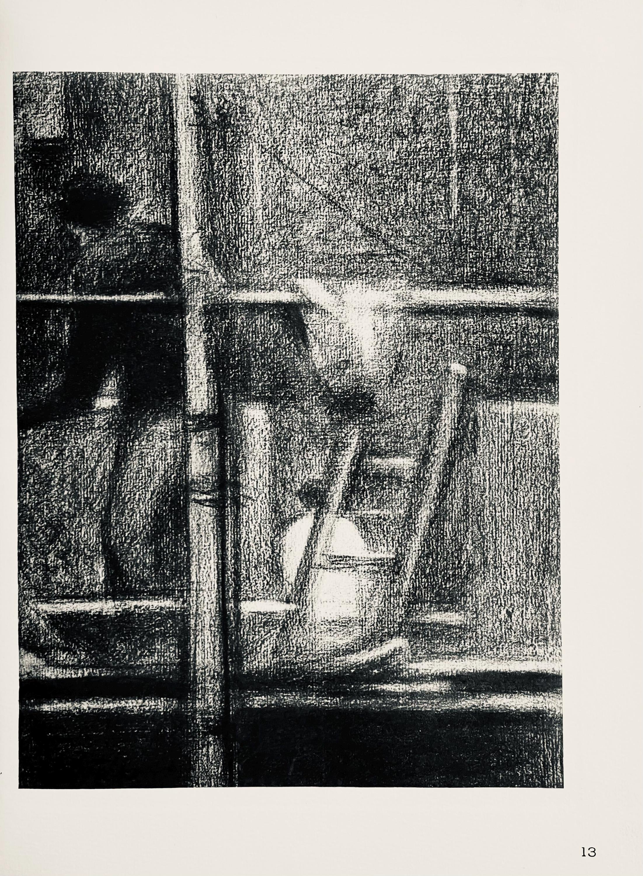 Georges Seurat, L'échafaudage, Seurat, Limited Edition Lithograph