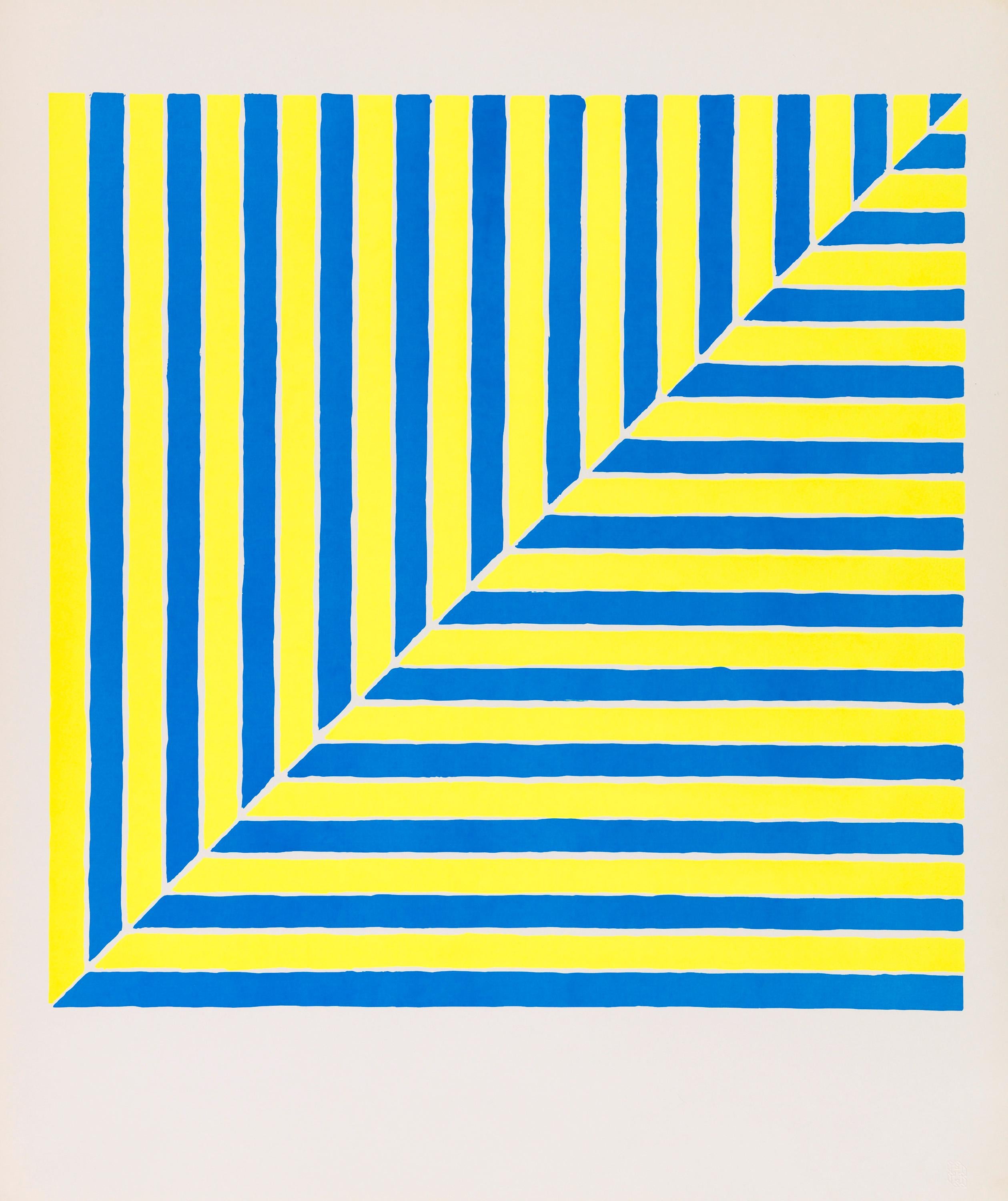 Frank Stella, Rabat (Axom 00), X + X, Ten Works by Ten Painters, Limited Edition Silkscreen