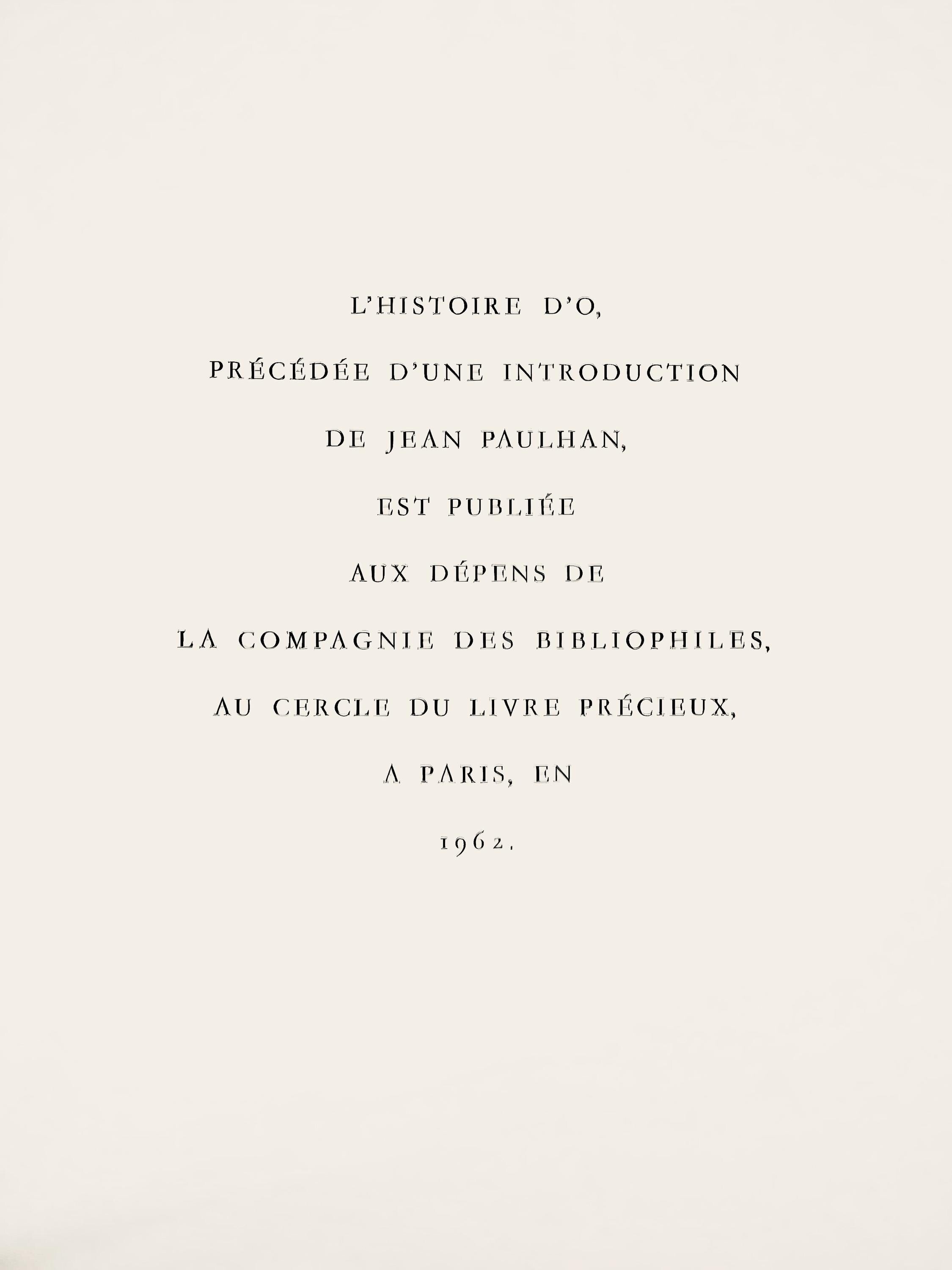 Léonor Fini, Composition, Histoire d'O, Limited Edition Lithograph