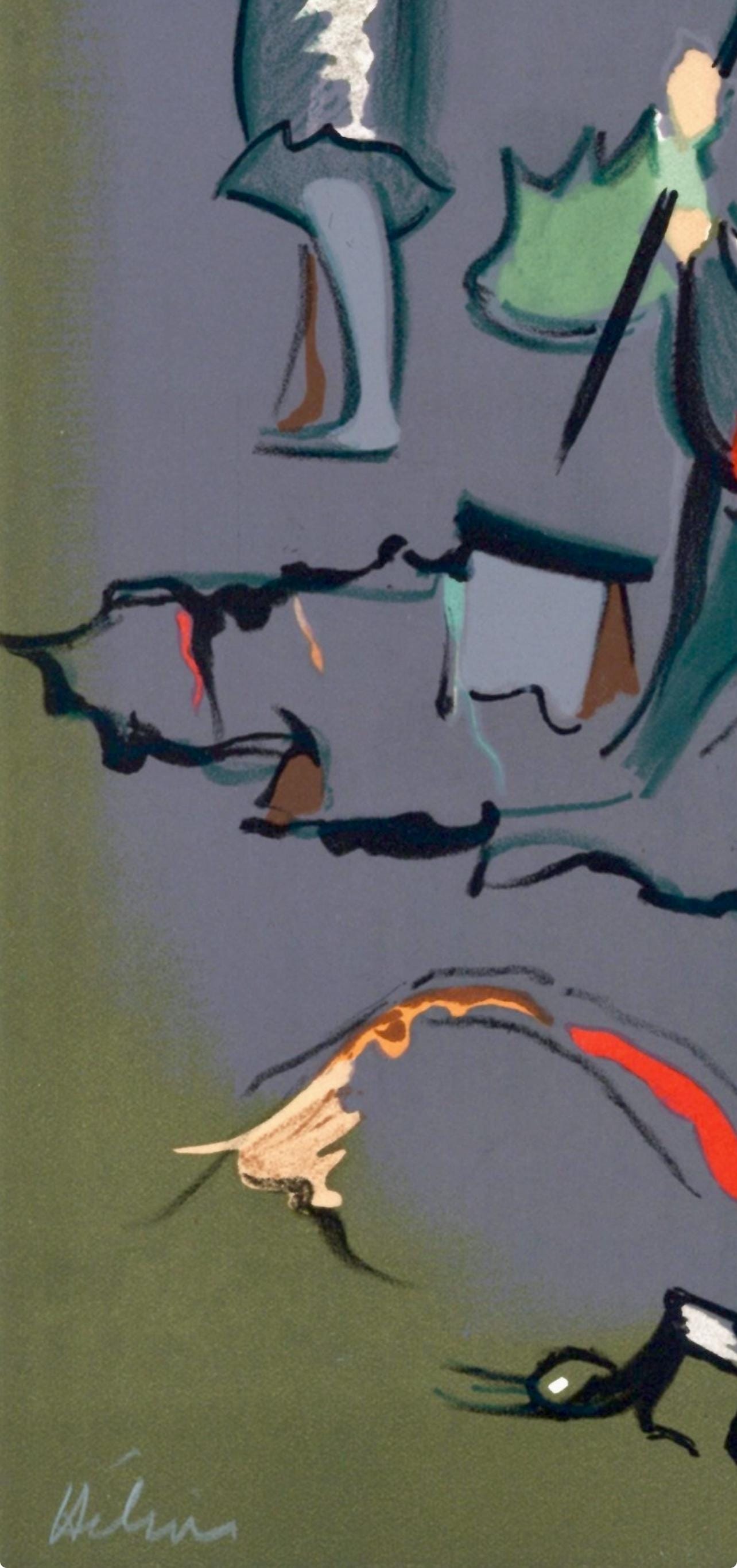Jean Hélion, Composition, Variations sur l'imaginaire, Limited Edition Lithograph
