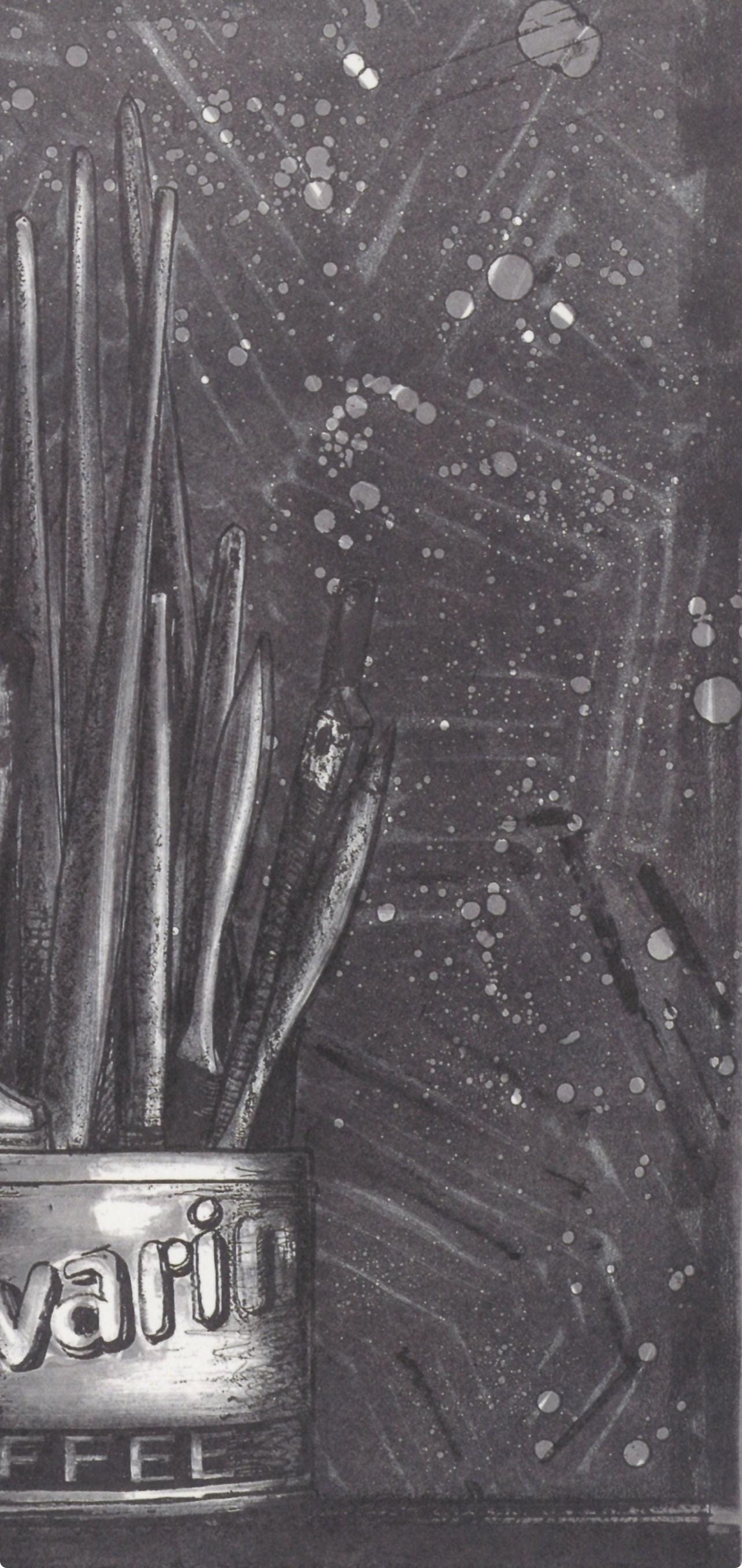 Jasper Johns, Composition, Jasper Johns, 17 Monotypes, Limited Edition Héliogravure
