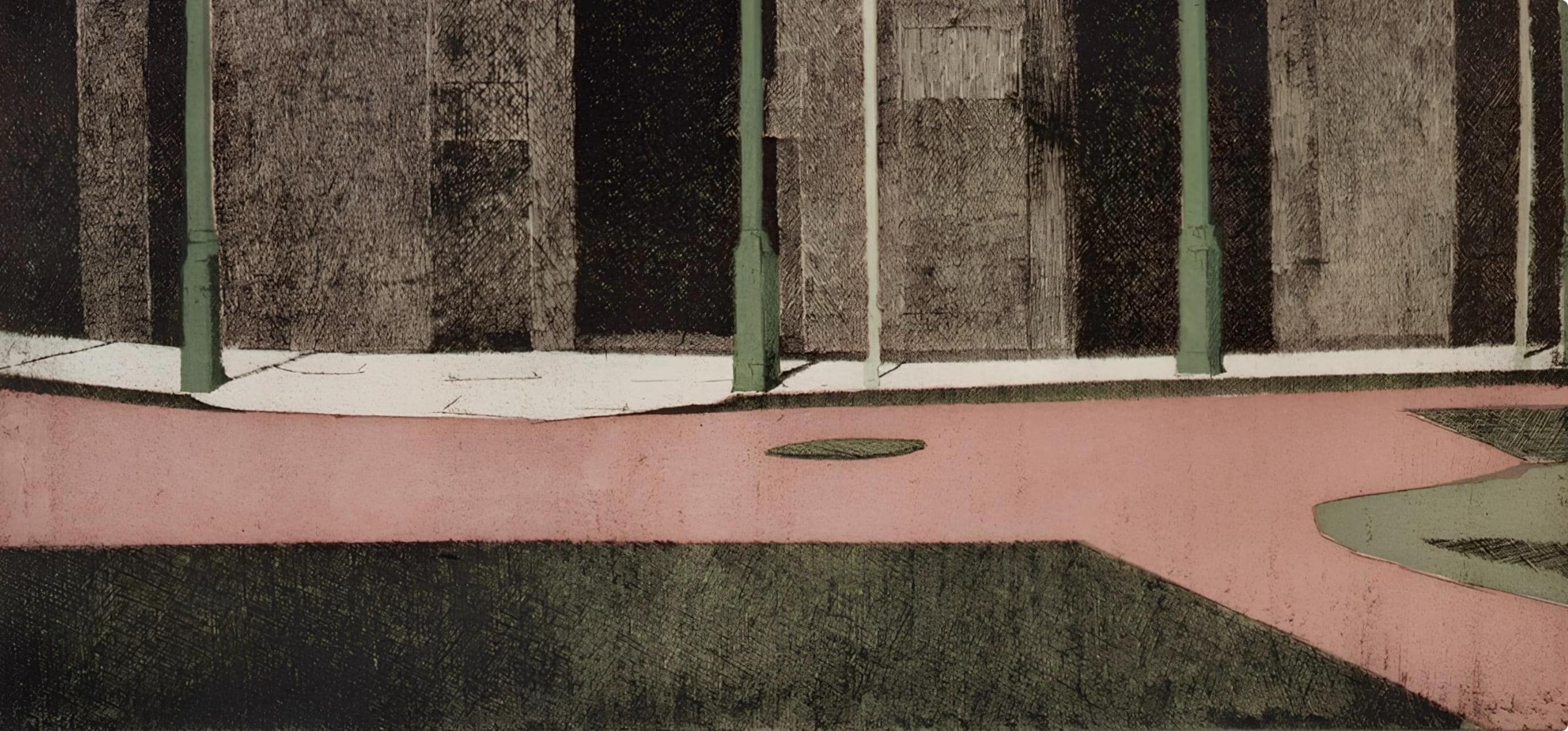 Dean Mitchell, Hot in the Shade, Music, Deep Rivers in My Soul, Limited Edition Etching