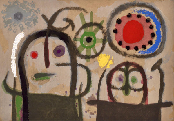Joan Miró, Composition (Cramer 103; Mourlot 382-383), Miró Cartones 1956-1965, Limited Edition Lithograph