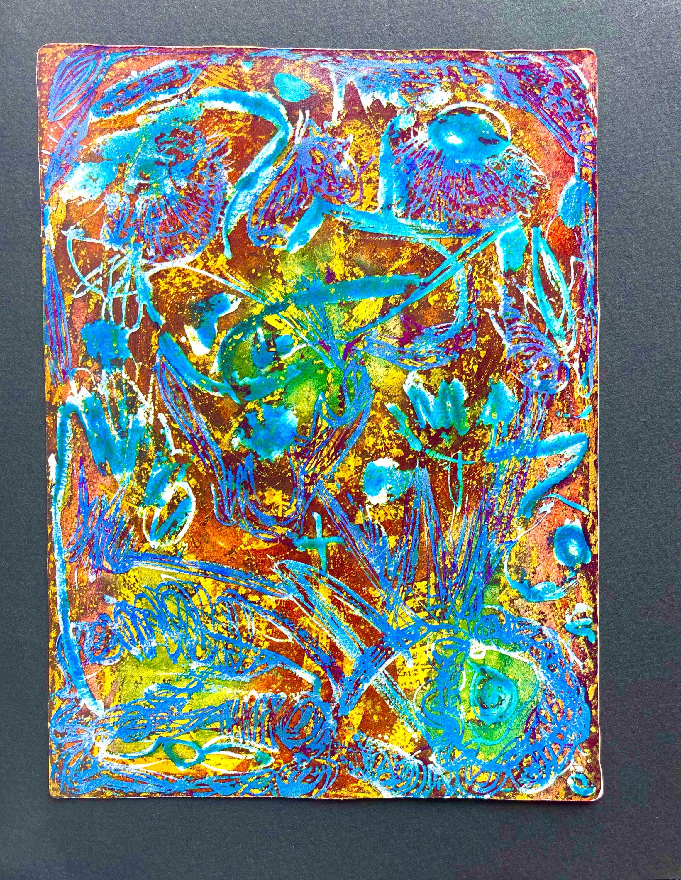 Alfonso Ossorio, Composition, Peintures initiatiques d'Alfonso Ossorio, Limited Edition Lithograph