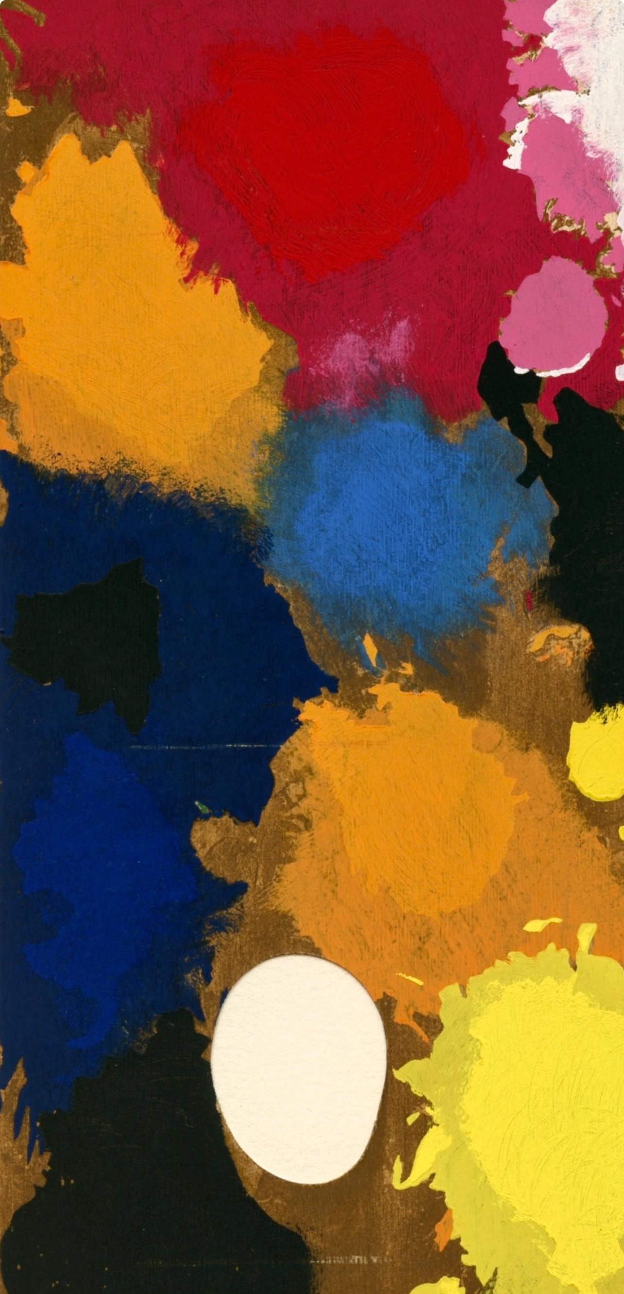Joan Miró, Composition, Miró, Oiseau Solaire, Oiseau Lunaire, Étincelles, Limited Edition Lithograph