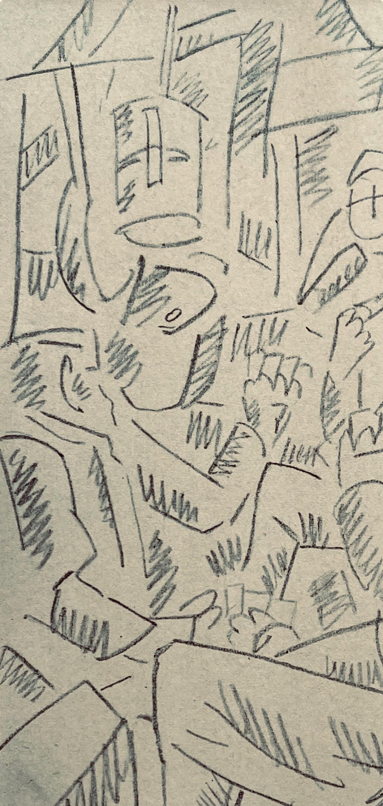 Fernand Léger, Soldats Jouant Aux Cartes, Fernand Léger, Dessins de Guerre, Limited Edition Lithograph