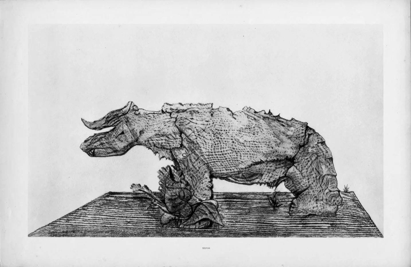 Max Ernst, Composition (Spies/Leppien 222), Histoire Naturelle, Limited Edition Lithograph
