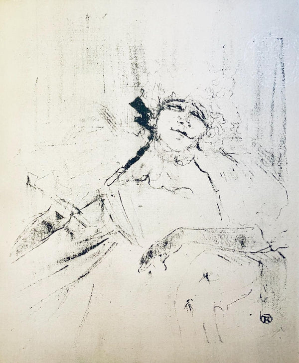 Henri de Toulouse-Lautrec, Composition, Images de Lautrec, 21 Planches en Couleurs, Collezione dell'Obelisco, Limited Edition Lithograph