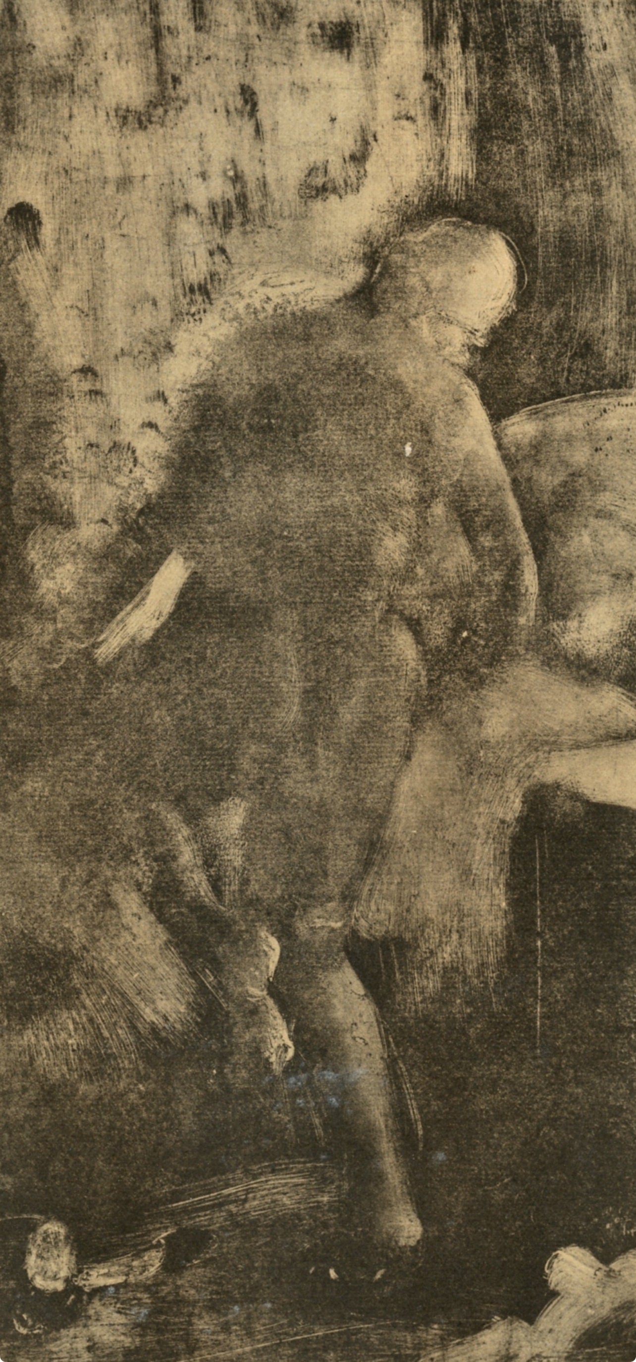 Edgar Degas, Le Coucher, E. Degas Monotypes, Limited Edition Monotype