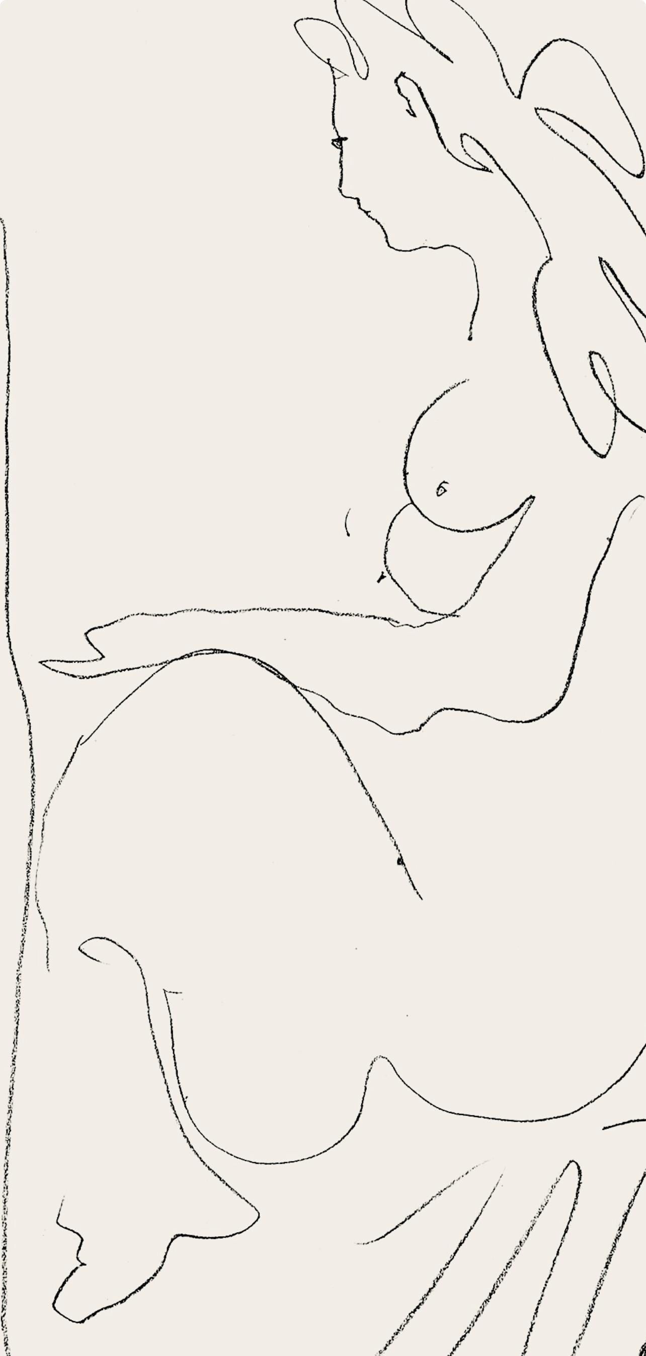 Pablo Picasso, Le Peintre et son Modèle (Mourlot 355; Bloch 1036), Regards sur Paris, Limited Edition Lithograph