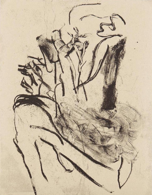 Willem de Kooning, Composition, Poems, Limited Edition Lithograph