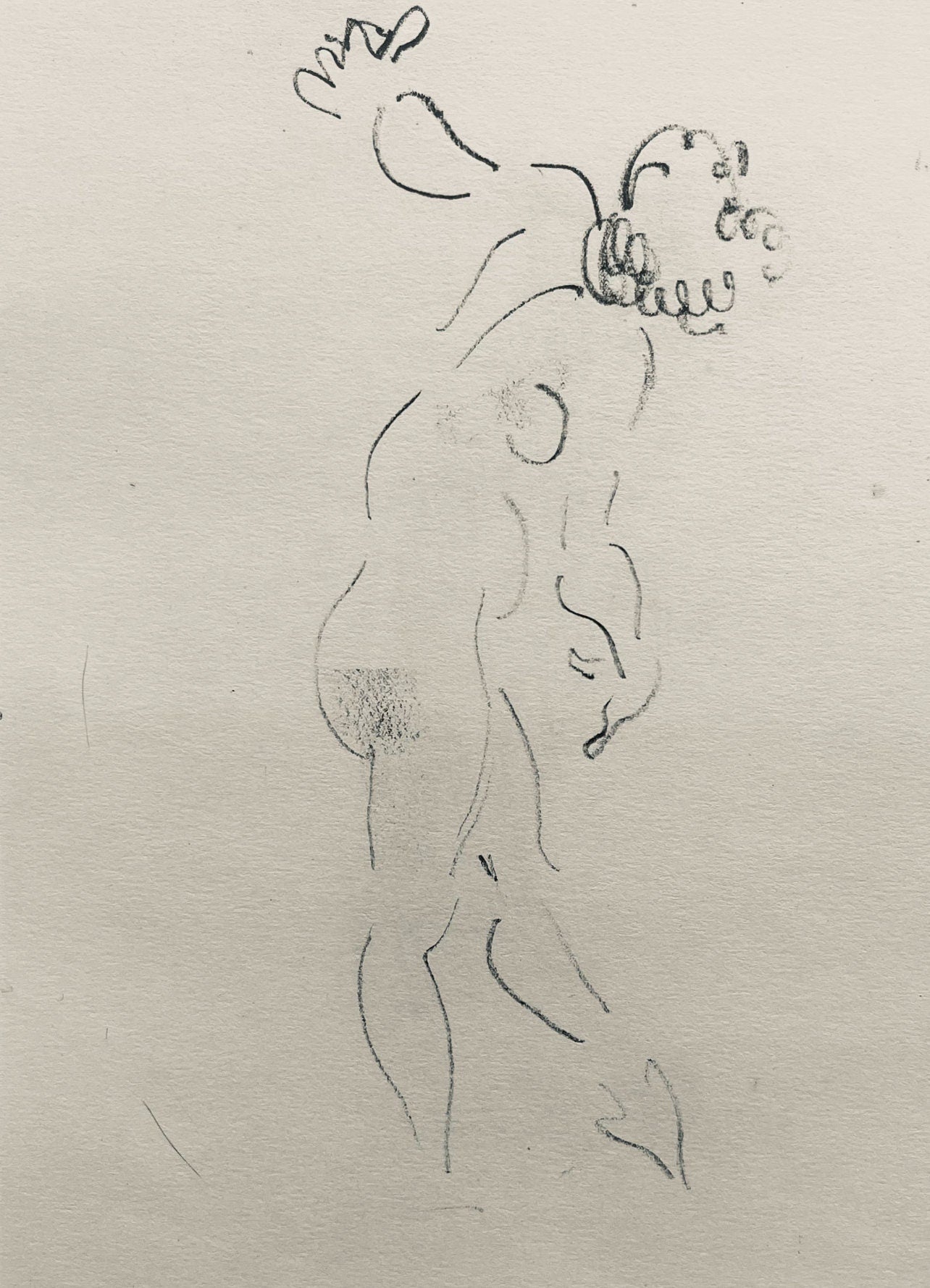 Henri Matisse, Composition (Dutel 3), Dessins de Henri-Matisse, Limited Edition Lithograph
