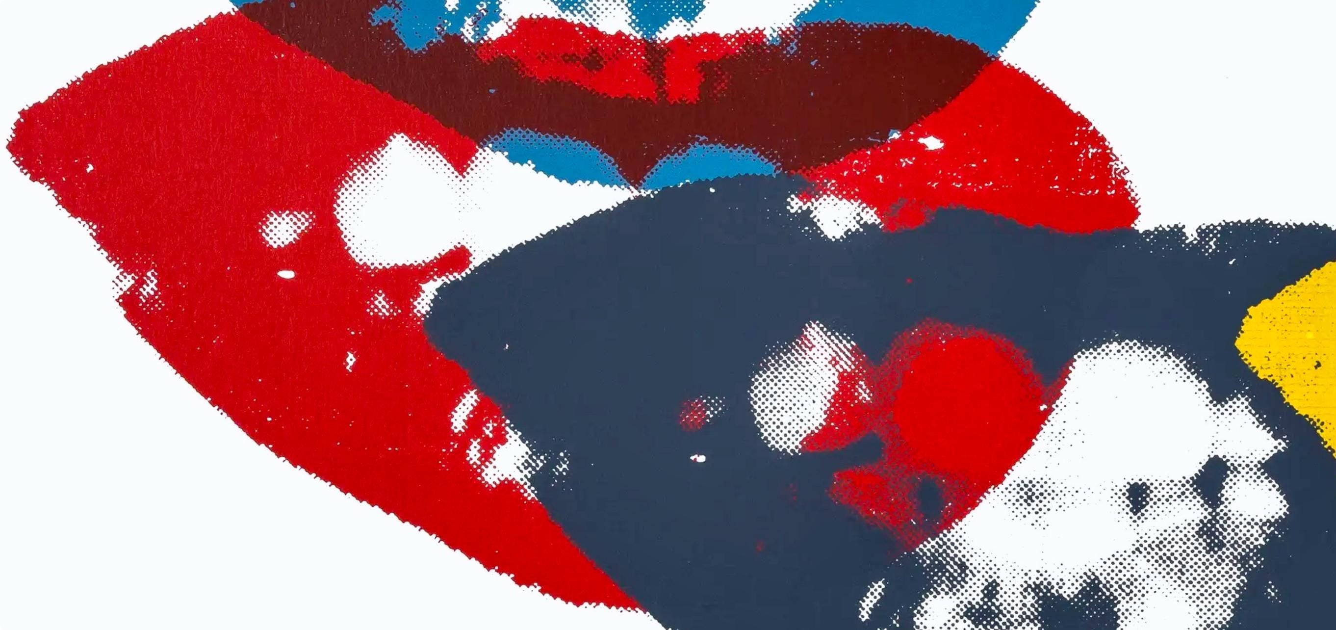 Andy Warhol, I love your kiss forever, Official Limited Edition, Sunday B. Morning, Silkscreen
