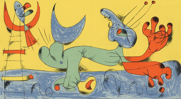 Joan Miró, Composition (Cramer 39), Joan Miró, Limited Edition Lithograph