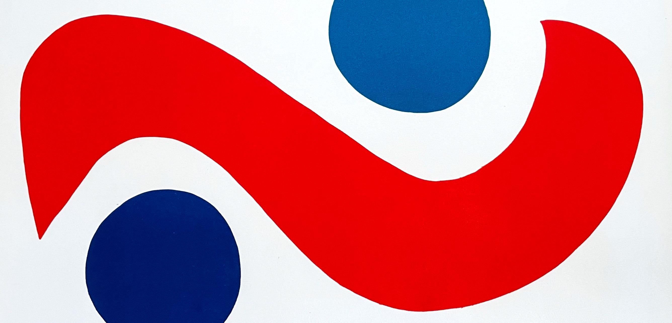 Alexander Calder, Sky Bird, Braniff International Airways Flying Colors Collection, Limited Edition Lithograph