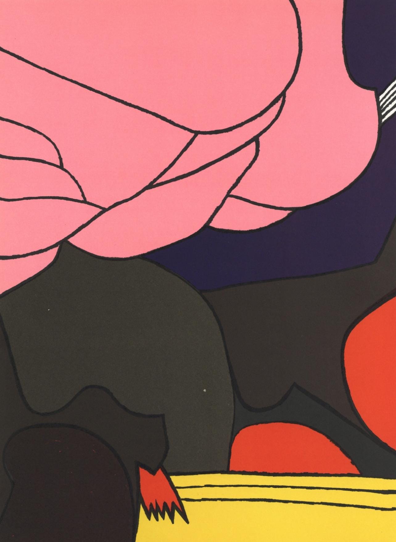 Joan Gardy-Artigas, Composition, Hommage à Aimé et Marguerite Maeght, Derrière le miroir, Limited Edition Lithograph