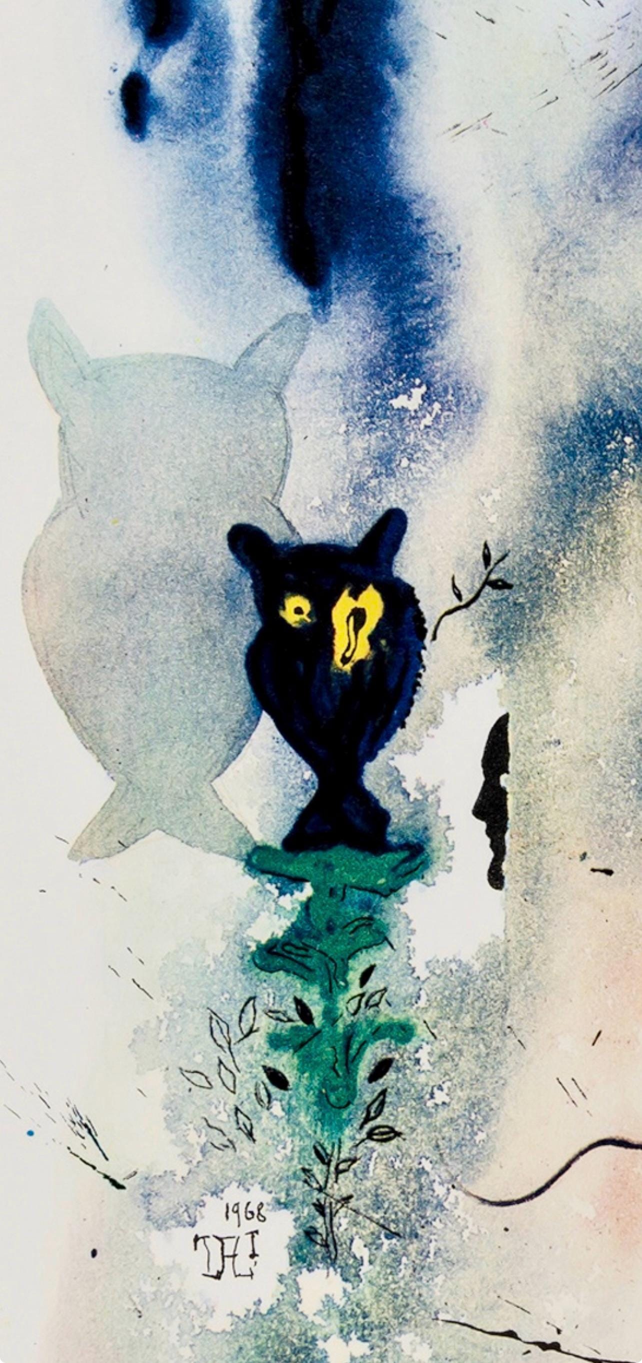 Salvador Dalí, Composition (Field 69-5, A-M), Alice's Adventures in Wonderland, Limited Edition Héliogravure