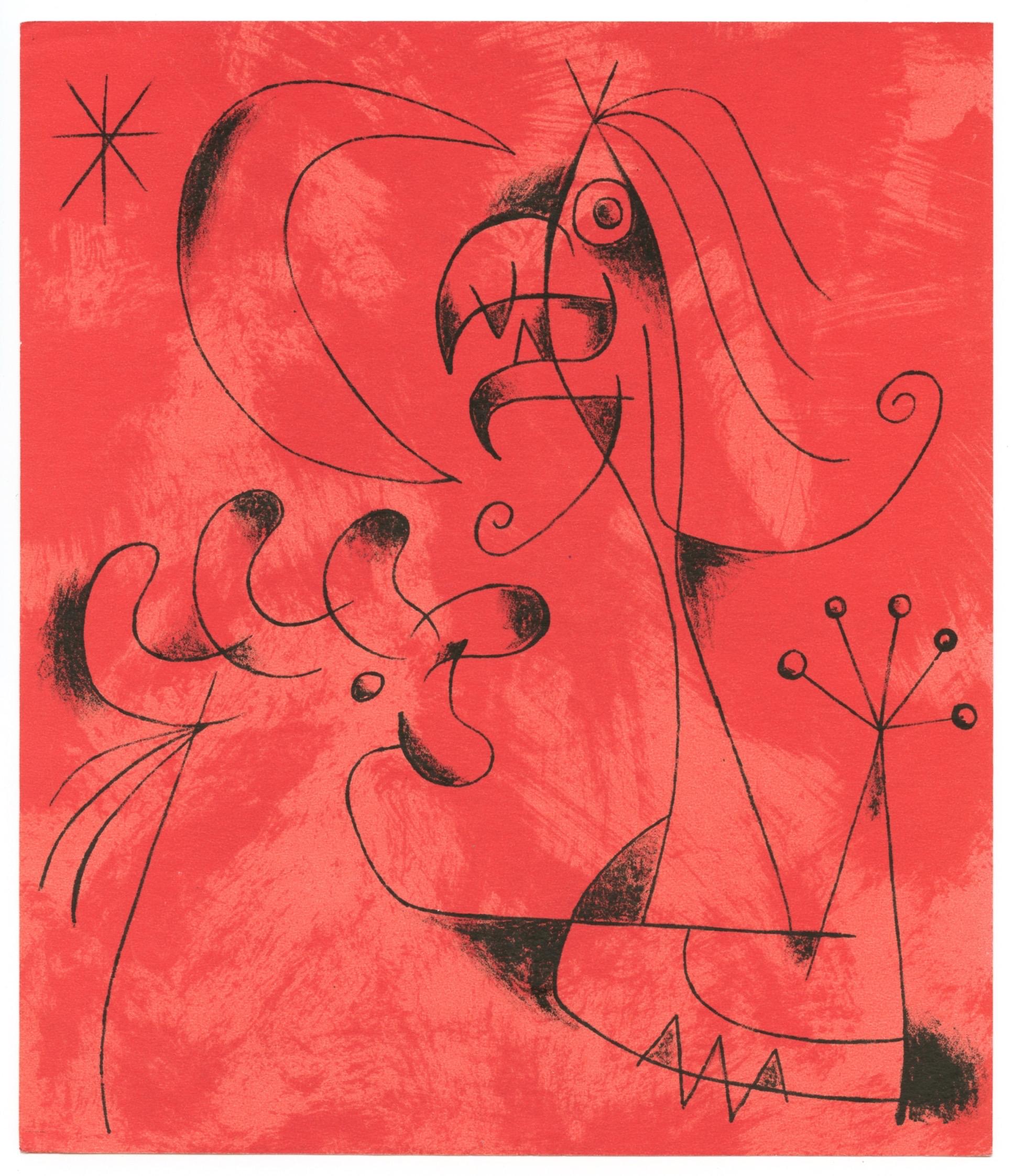Joan Miró, Composition (Cramer 39), Joan Miró, Limited Edition Lithograph