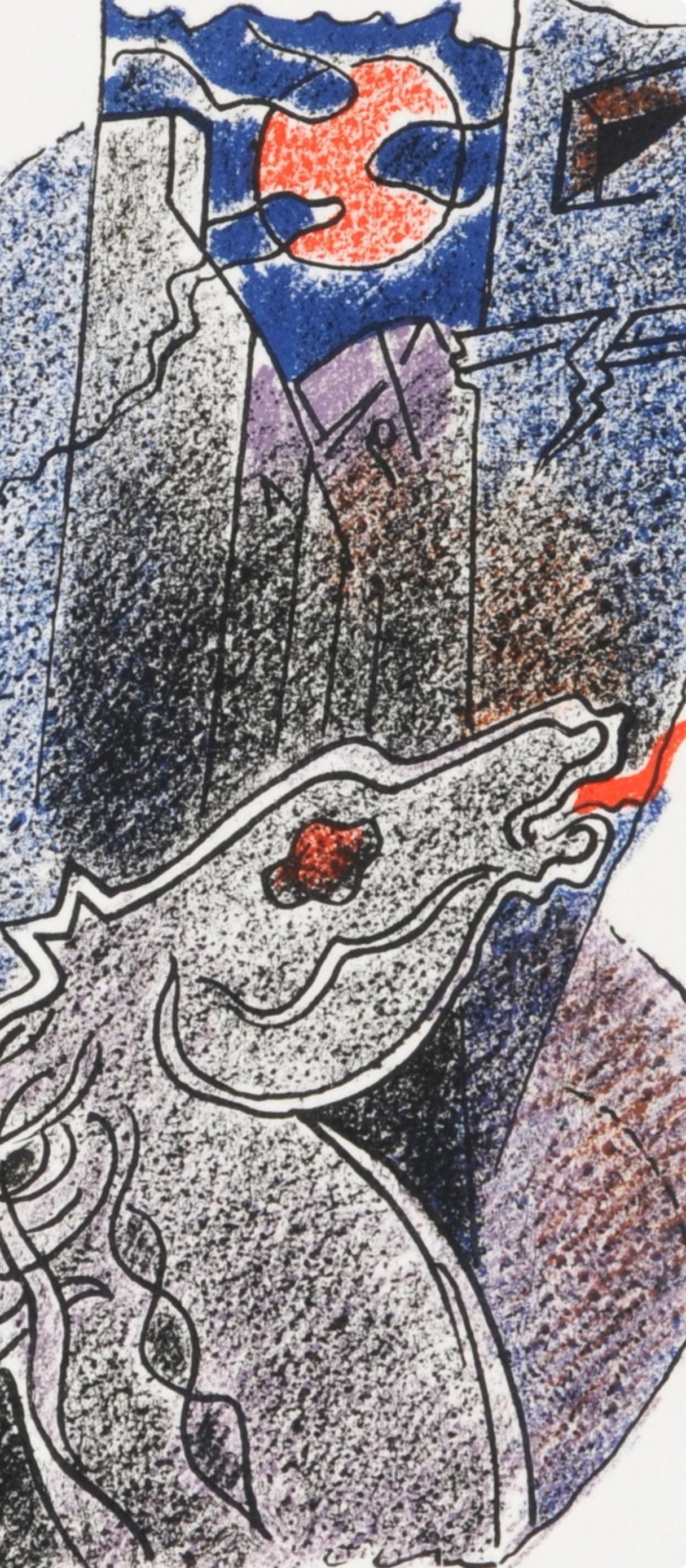 André Masson, Composition (Cramer 97), Une Étoile de Craie, Limited Edition Lithograph