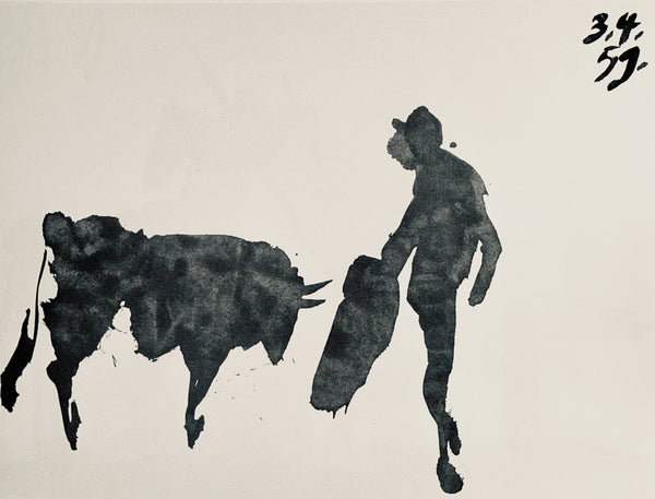 Pablo Picasso, Composition (Bloch 1276; Czwiklitzer 23), Toros y Toreros, Limited Edition Lithograph