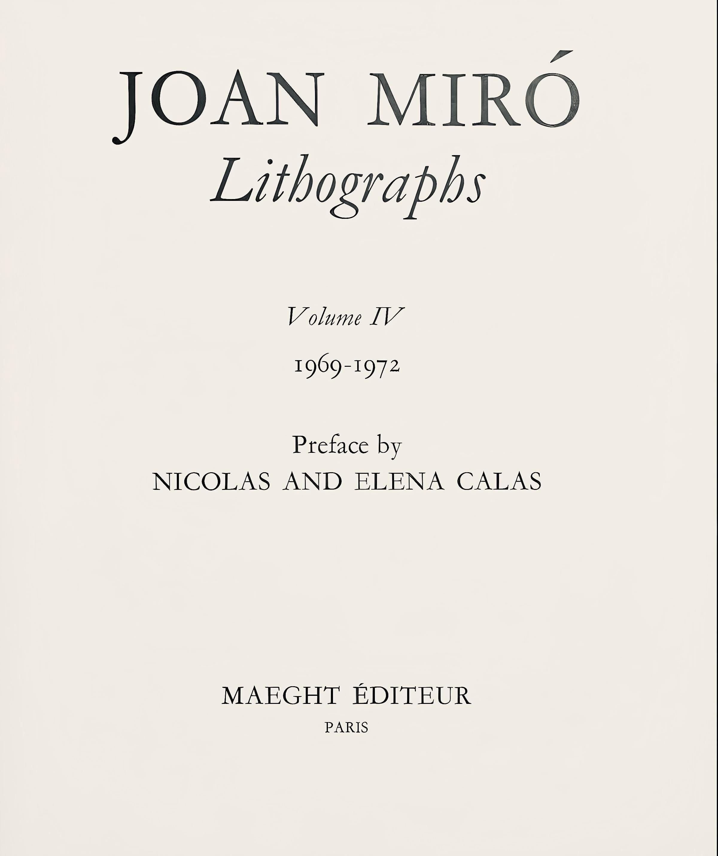 Joan Miró, Composition, (Cramer 249; Mourlot 1260), Joan Miró Lithographs, Limited Edition Lithograph