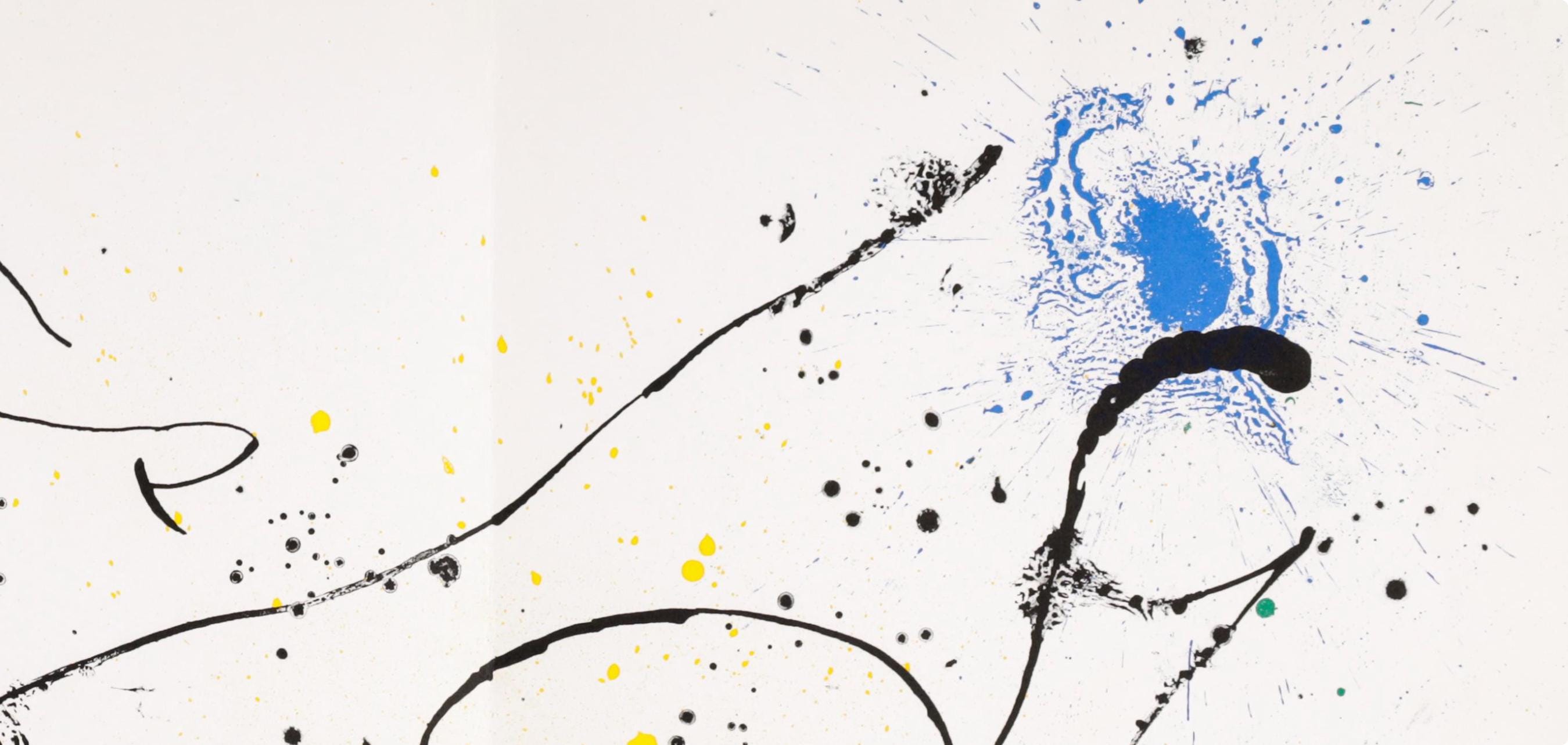 Joan Miró, Composition (Cramer 83; Mourlot 340-347), Derrière le miroir, Limited Edition Lithograph