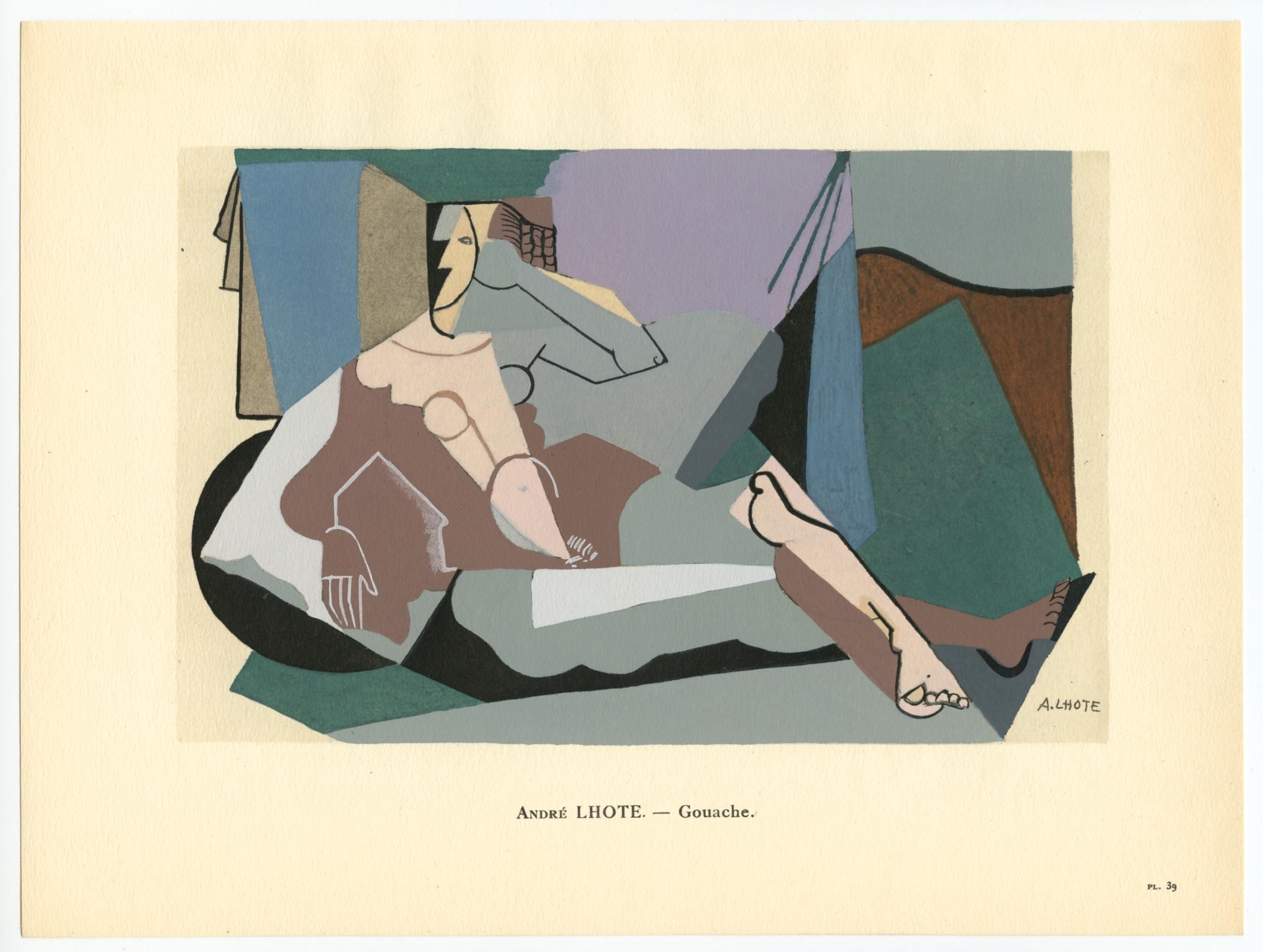 André Lhote, Composition, L'Art Cubiste, Theories et Realistions, Limited Edition Lithograph