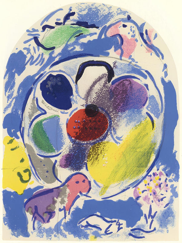 Marc Chagall, Tribe of Benjamin, Jerusalem Windows, Limited Edition Lithograph
