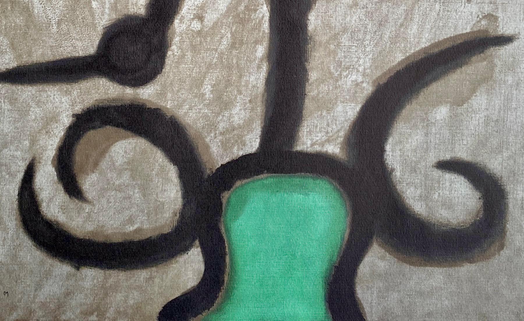Joan Miró, Composition (Cramer 105), Femmes, Limited Edition Héliogravure