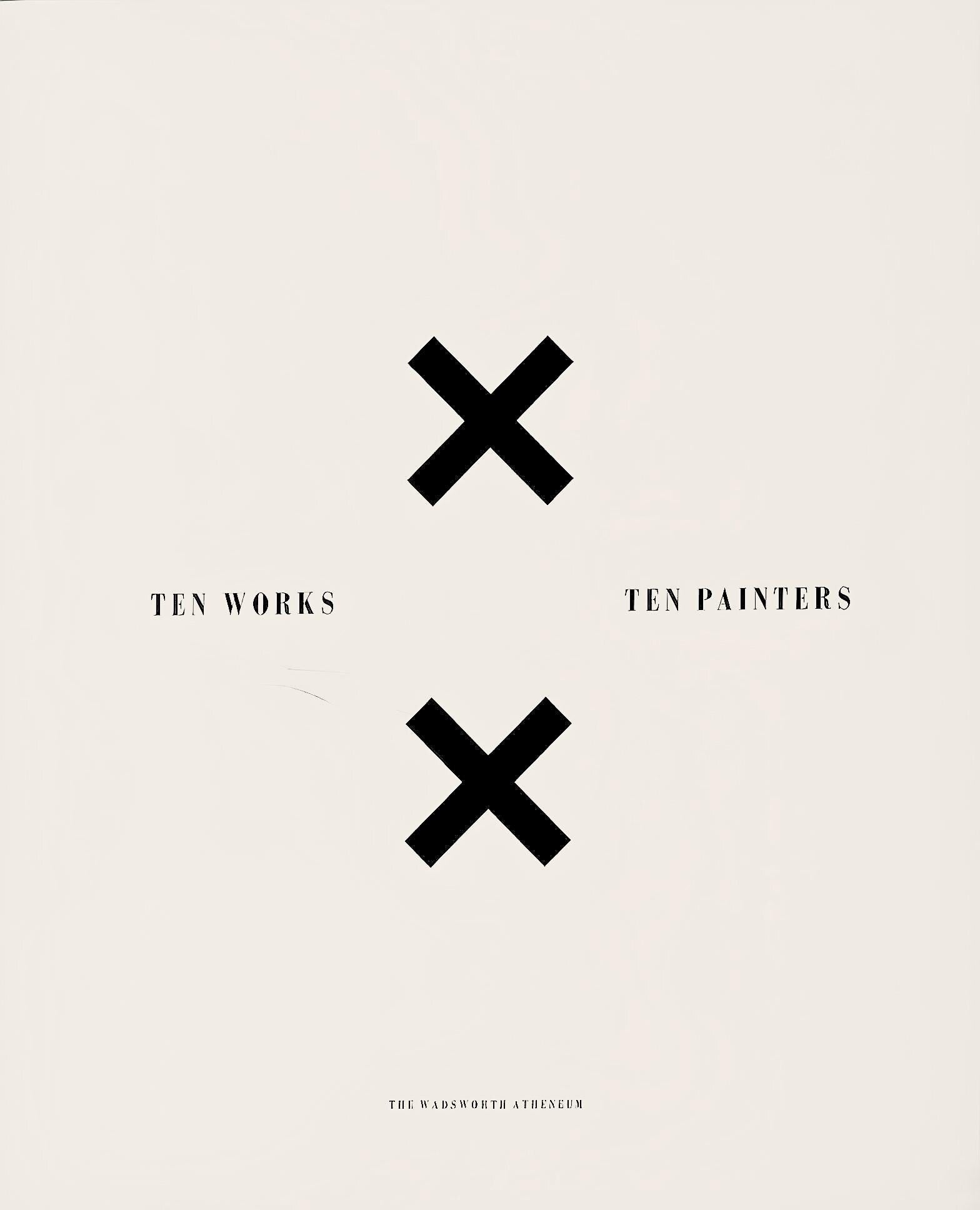 Ellsworth Kelly, Red Blue (Axsom 2), X + X, Ten Works by Ten Painters, Limited Edition Silkscreen