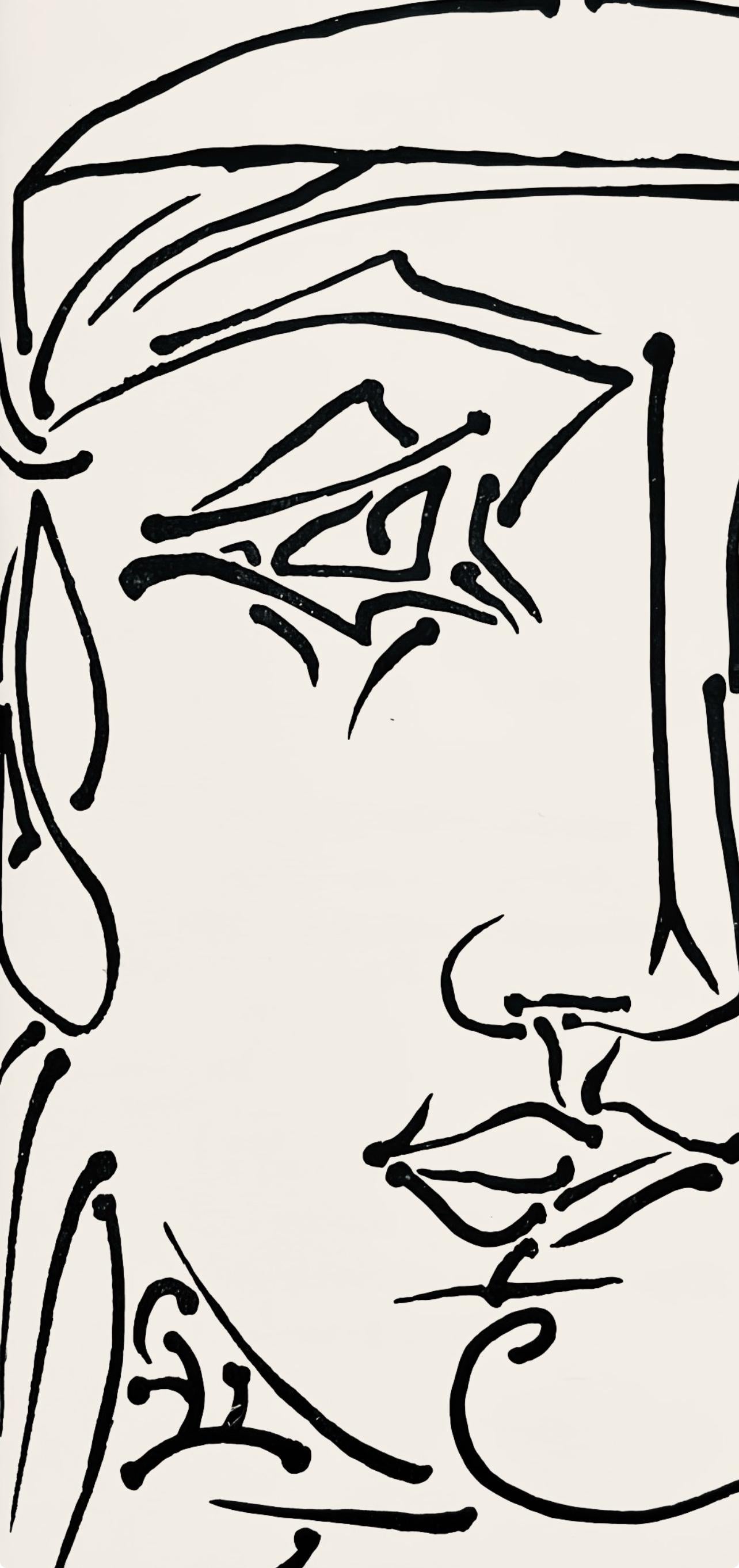 Françoise Gilot, Composition, Pouvoir tout dire, poèmes, illustrés par Françoise Gilot, Limited Edition Lithograph