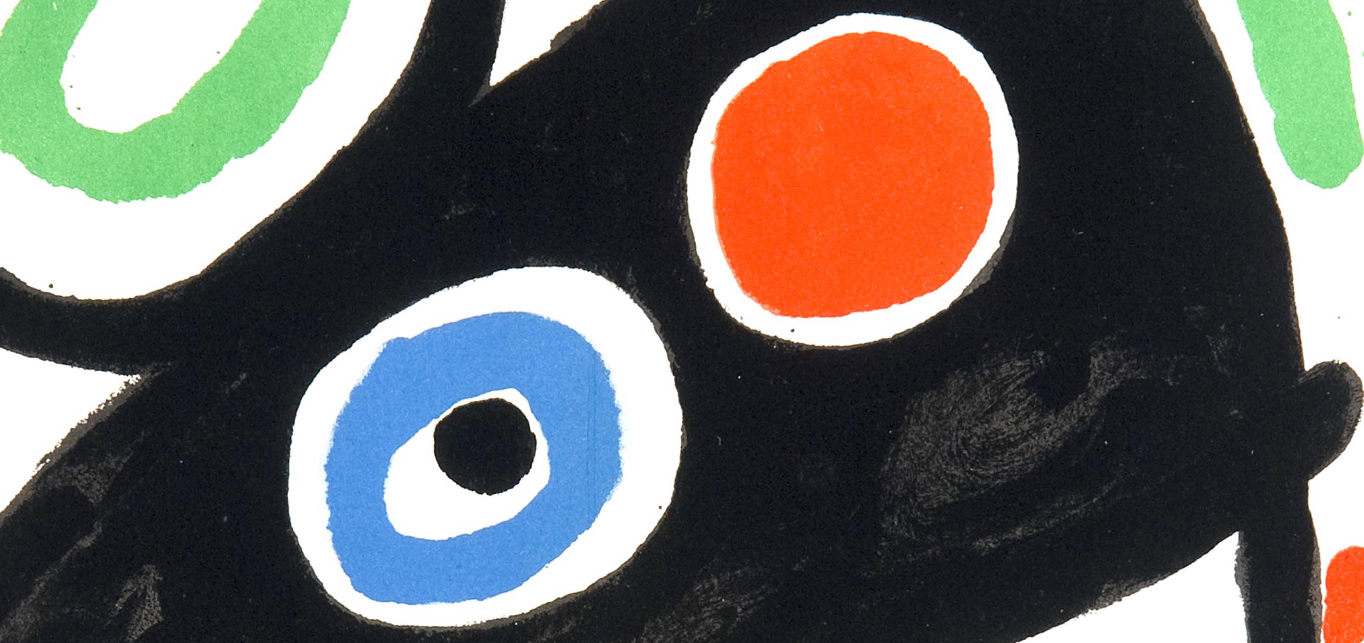 Joan Miró, Composition (Mourlot 872-881; Cramer 164), El tapís de Tarragona, Limited Edition Lithograph