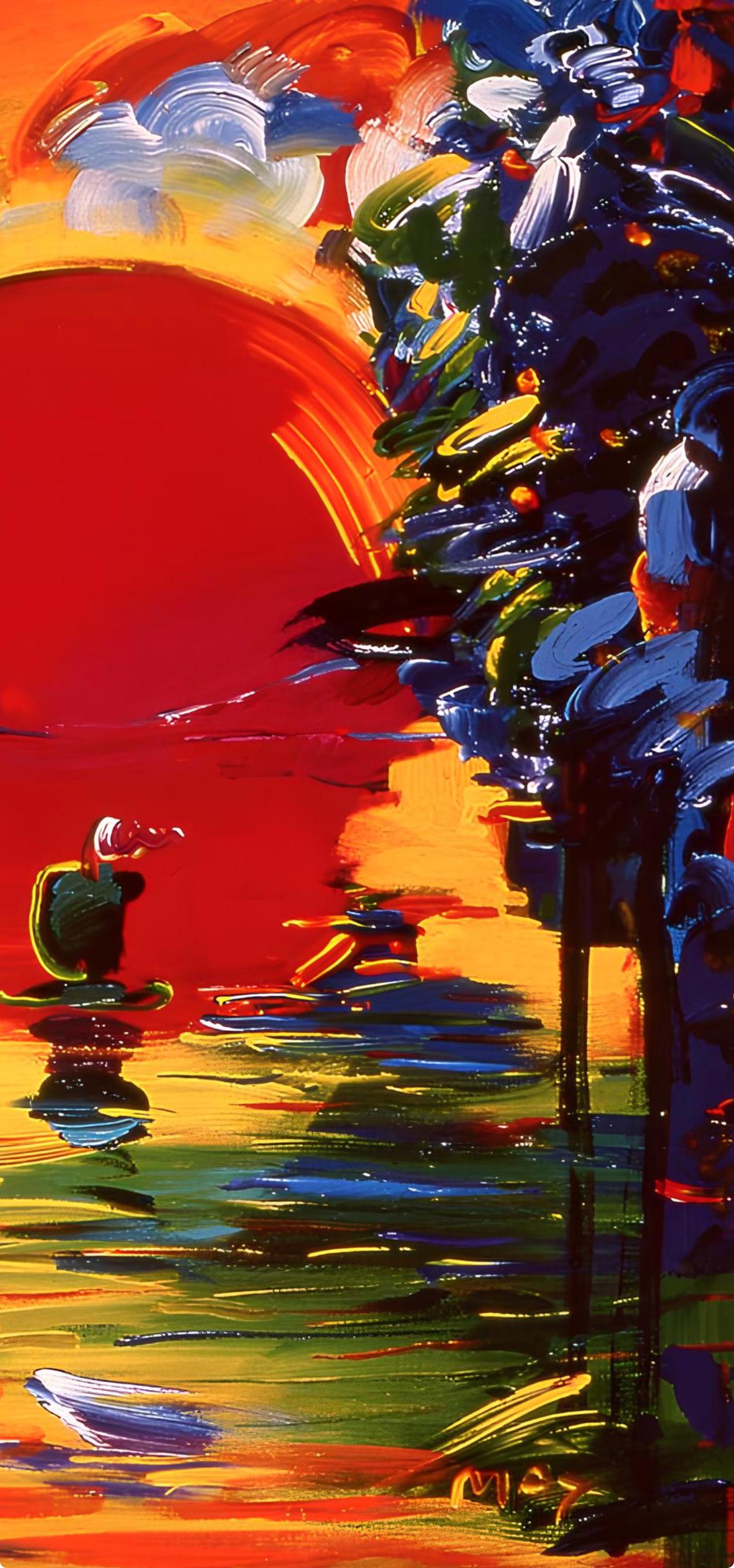 Peter Max, Better World, 2000, Hand Signed, Official Edition Offset Lithograph