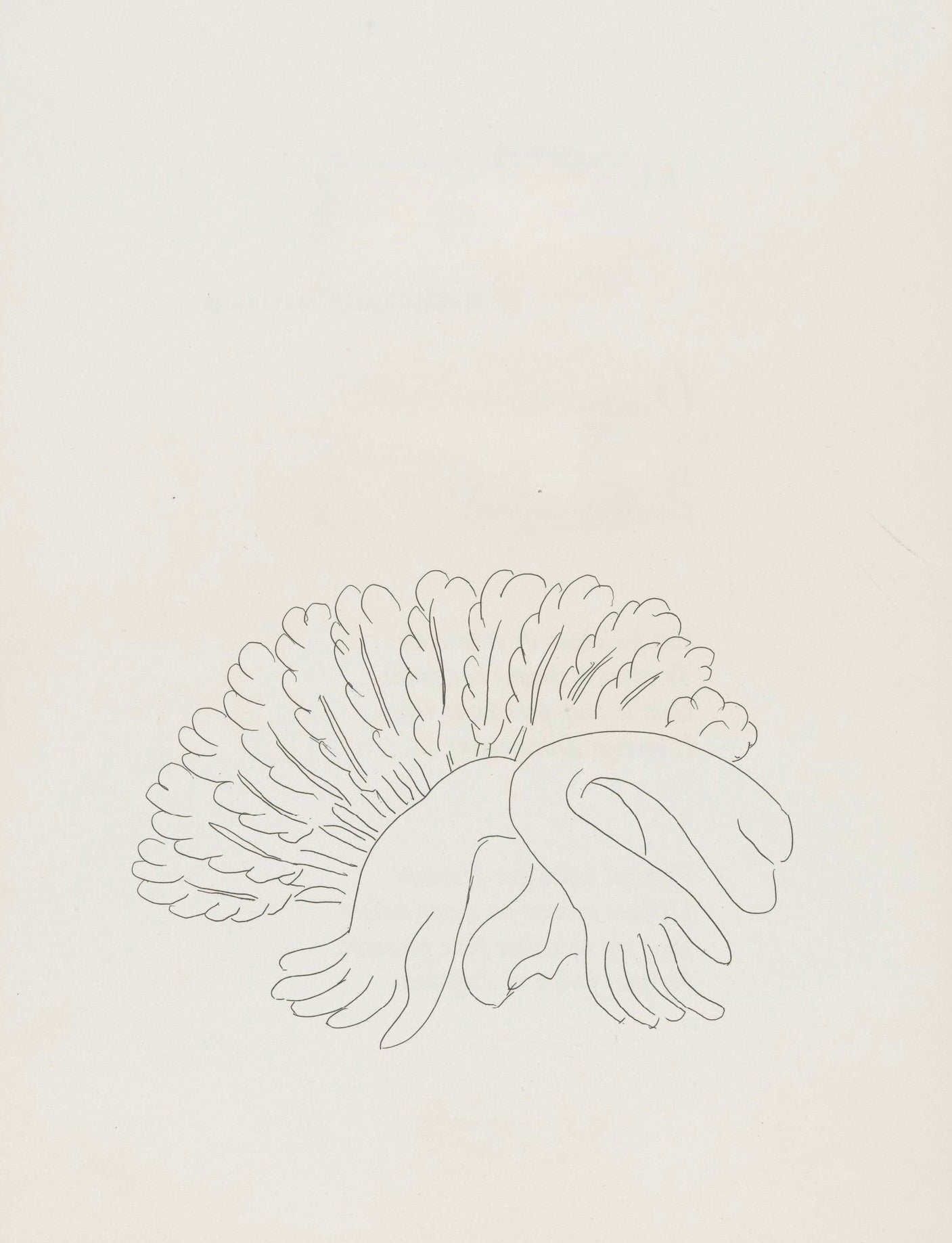 Henri Matisse, Composition, Poésies, Limited Edition Lithograph