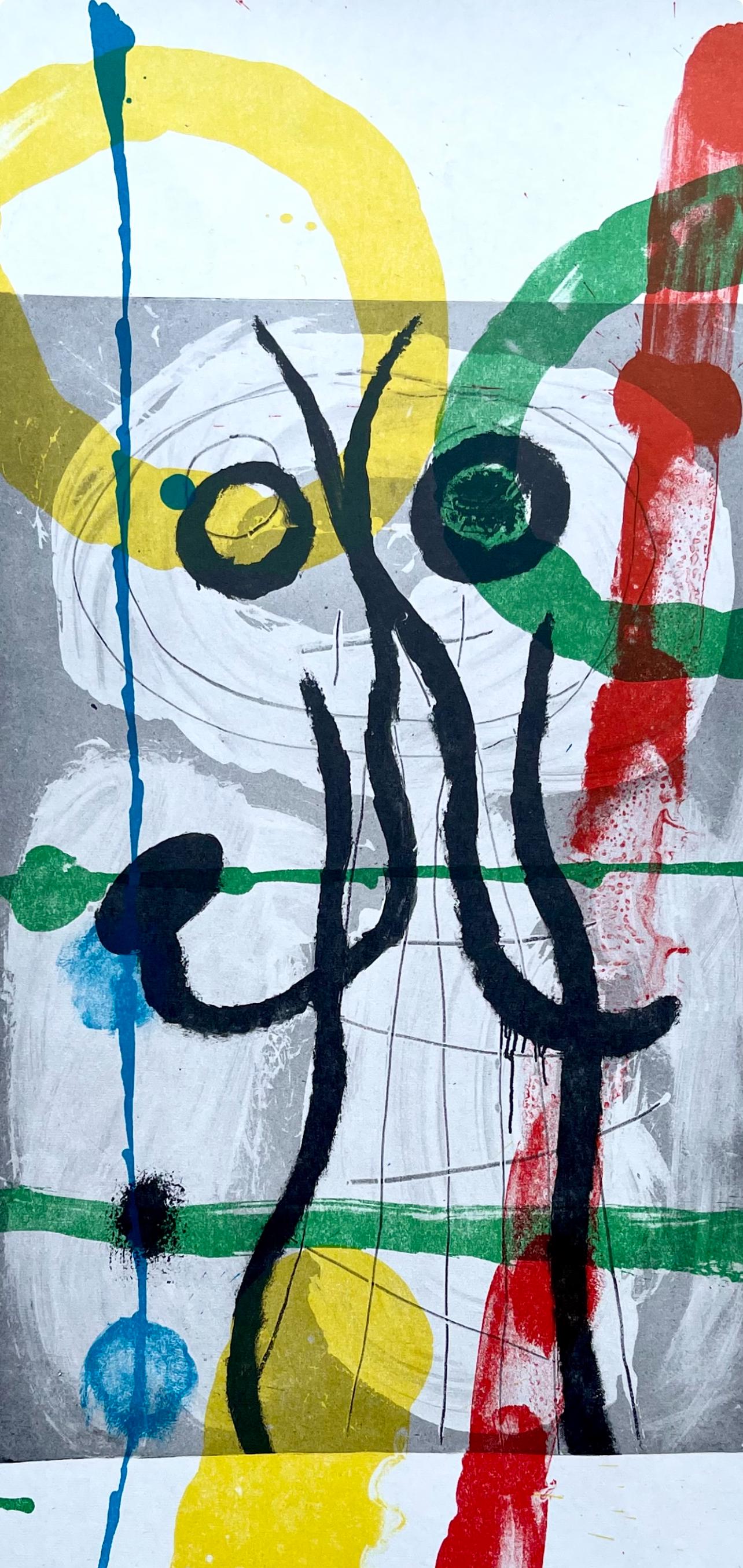 Joan Miró, Composition (Cramer 102; Mourlot 428-449), Derrière le miroir, Limited Edition Lithograph