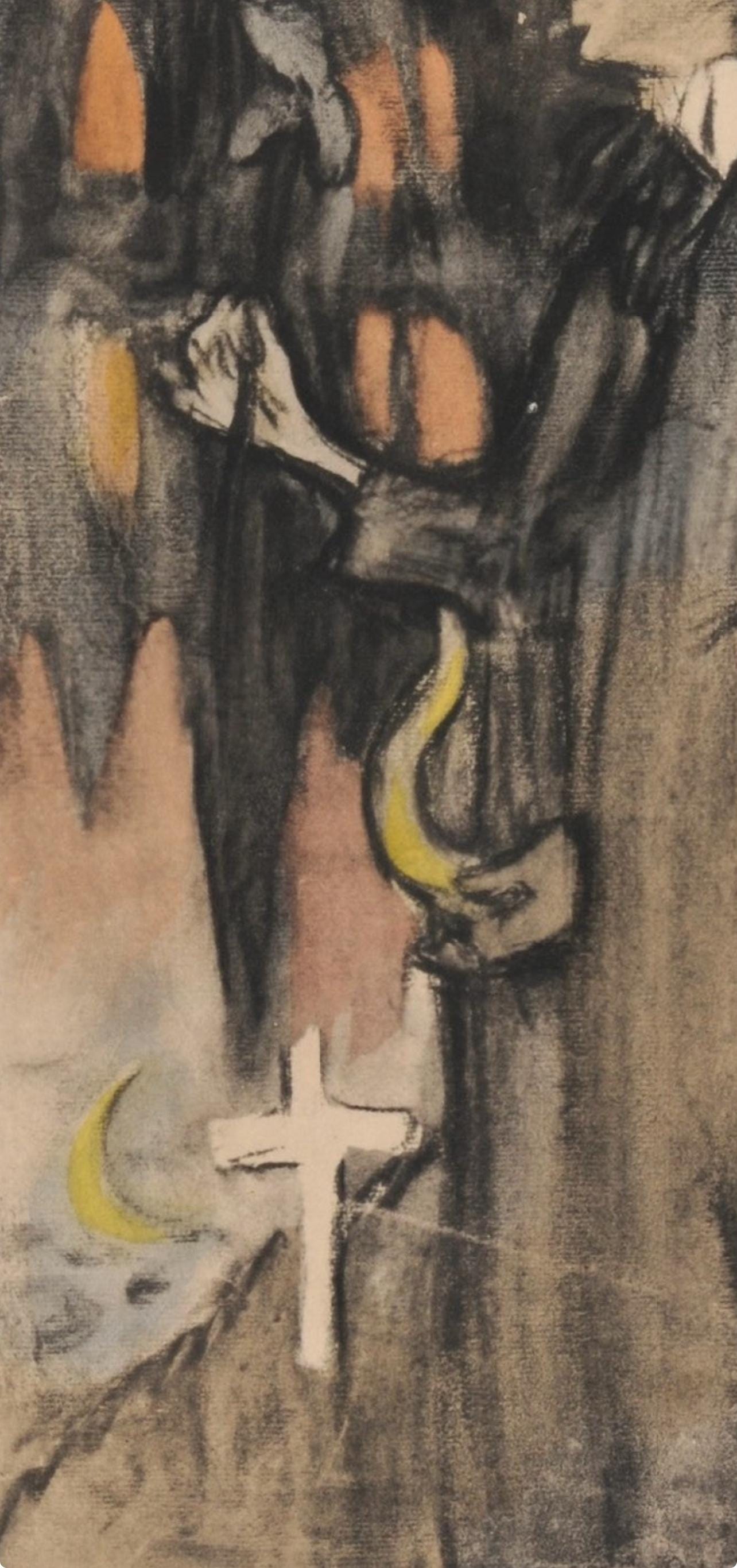 Pablo Picasso, Composition, Les Bleus de Barcelone, Limited Edition Lithograph
