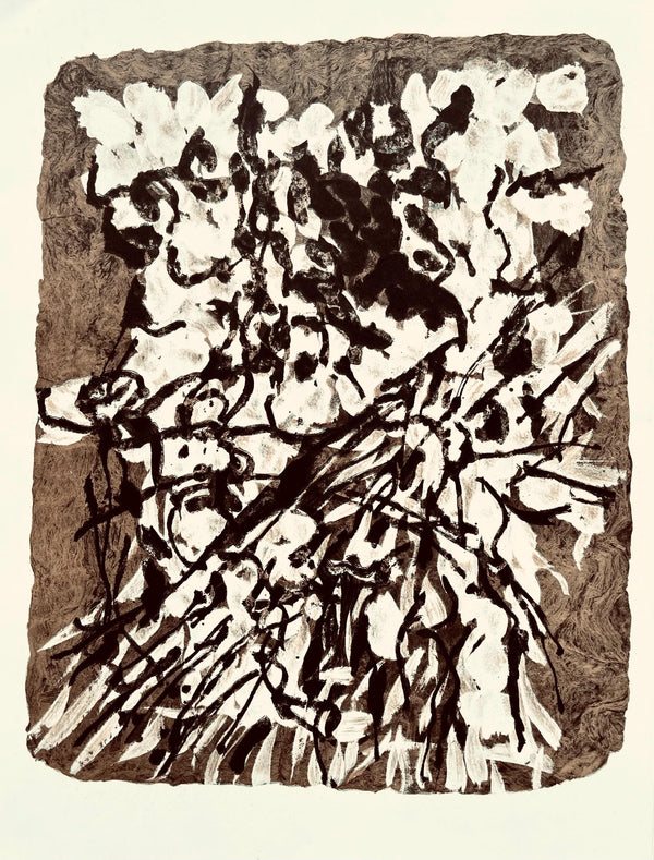 Jean-Paul Riopelle, Composition, Derrière le miroir, Limited Edition Lithograph
