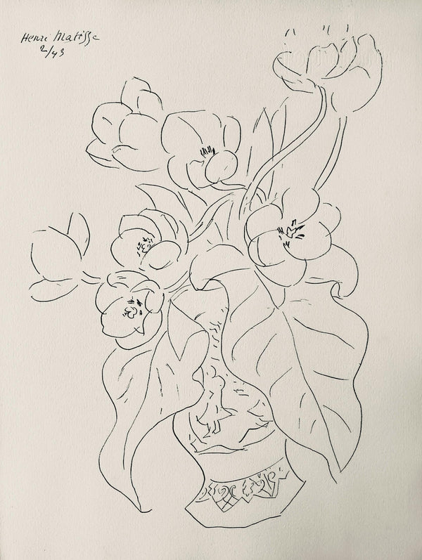 Henri Matisse, Composition, Dessins de Matisse, Hommage nº2, Limited Edition Lithograph