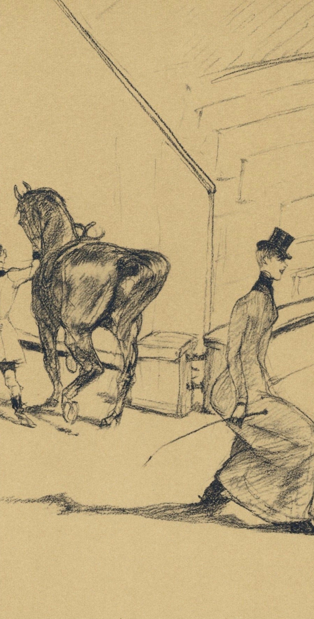 Henri de Toulouse-Lautrec, Écuyère de haute école, The Circus by Toulouse-Lautrec, Limited Edition Lithograph