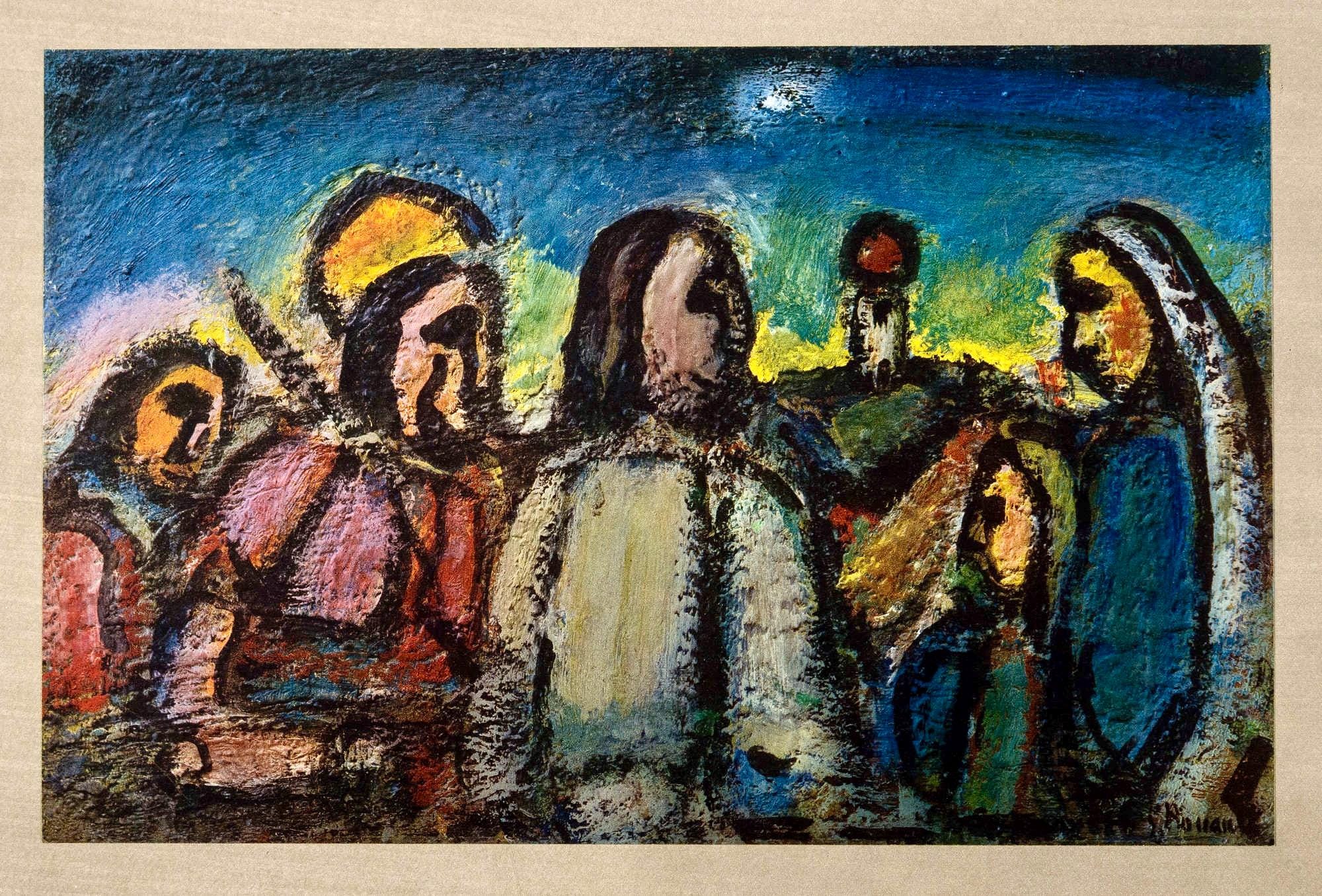 Georges Rouault, Composition, Stella Vespertina, Limited Edition Héliogravure