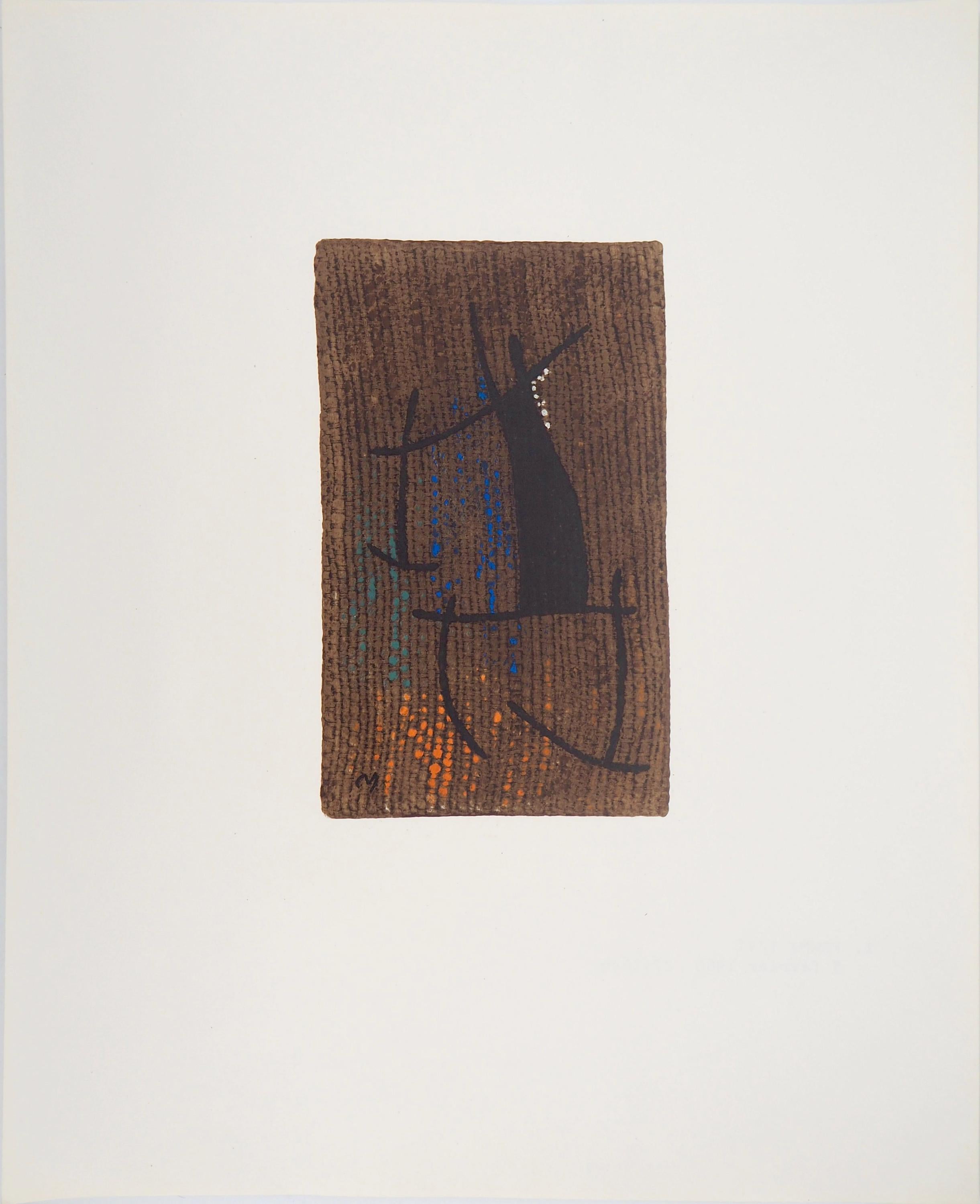 Joan Miró, Composition (Cramer 105), Femmes, Limited Edition Héliogravure