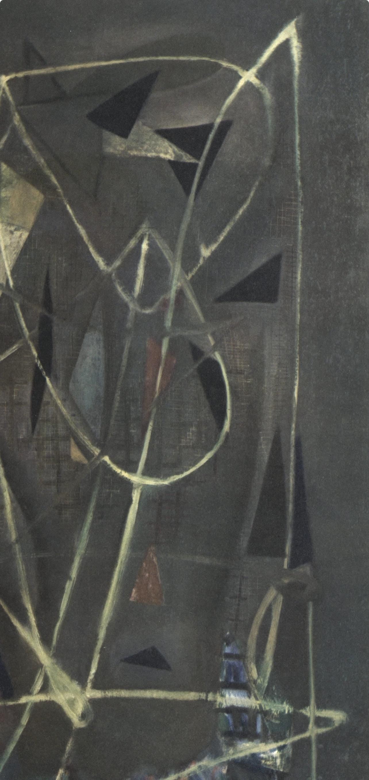 Nicolas de Staël, Composition, Nicolas de Staël, Peintres d'aujourd'hui, Limited Edition Lithograph