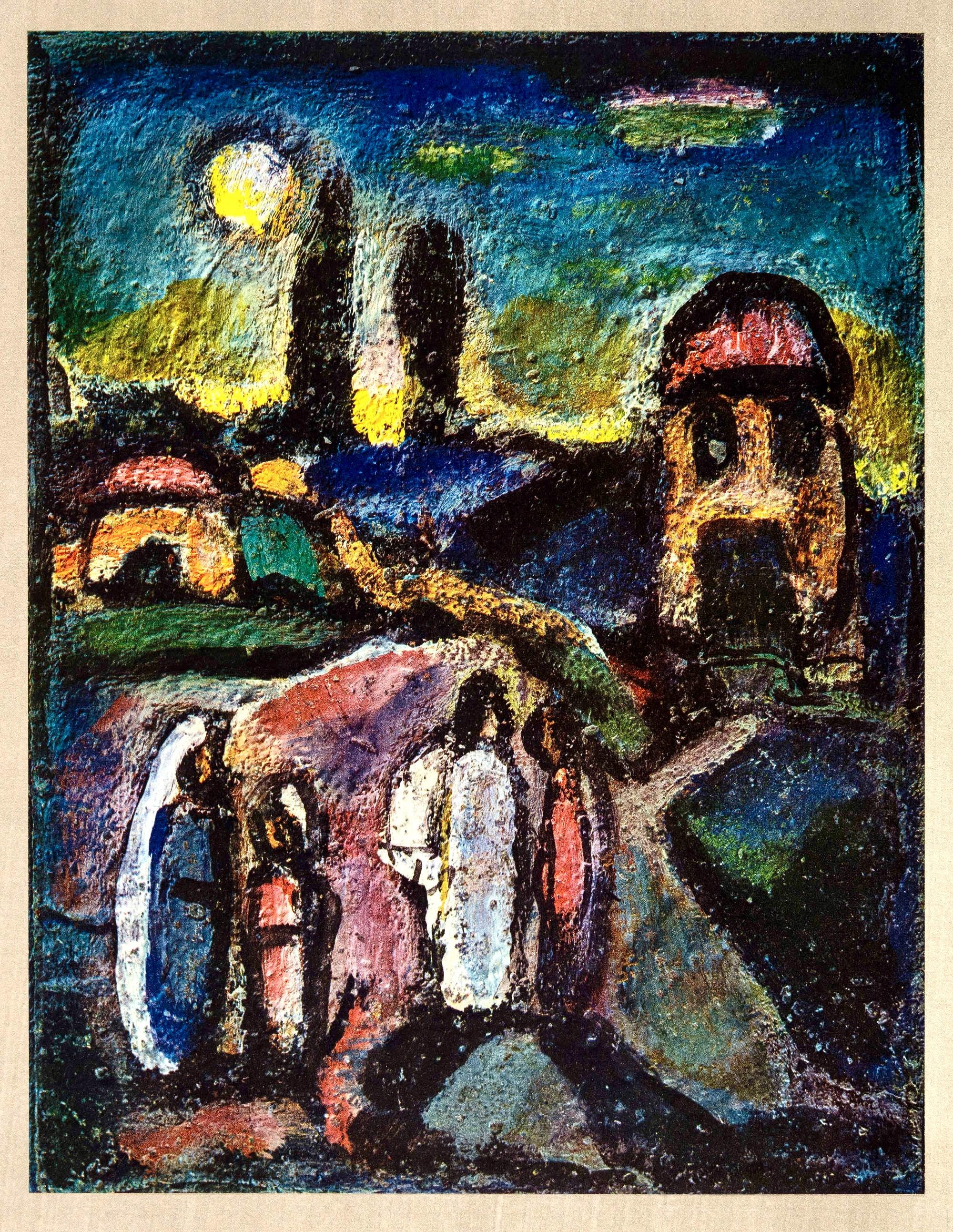 Georges Rouault, Composition, Stella Vespertina, Limited Edition Héliogravure