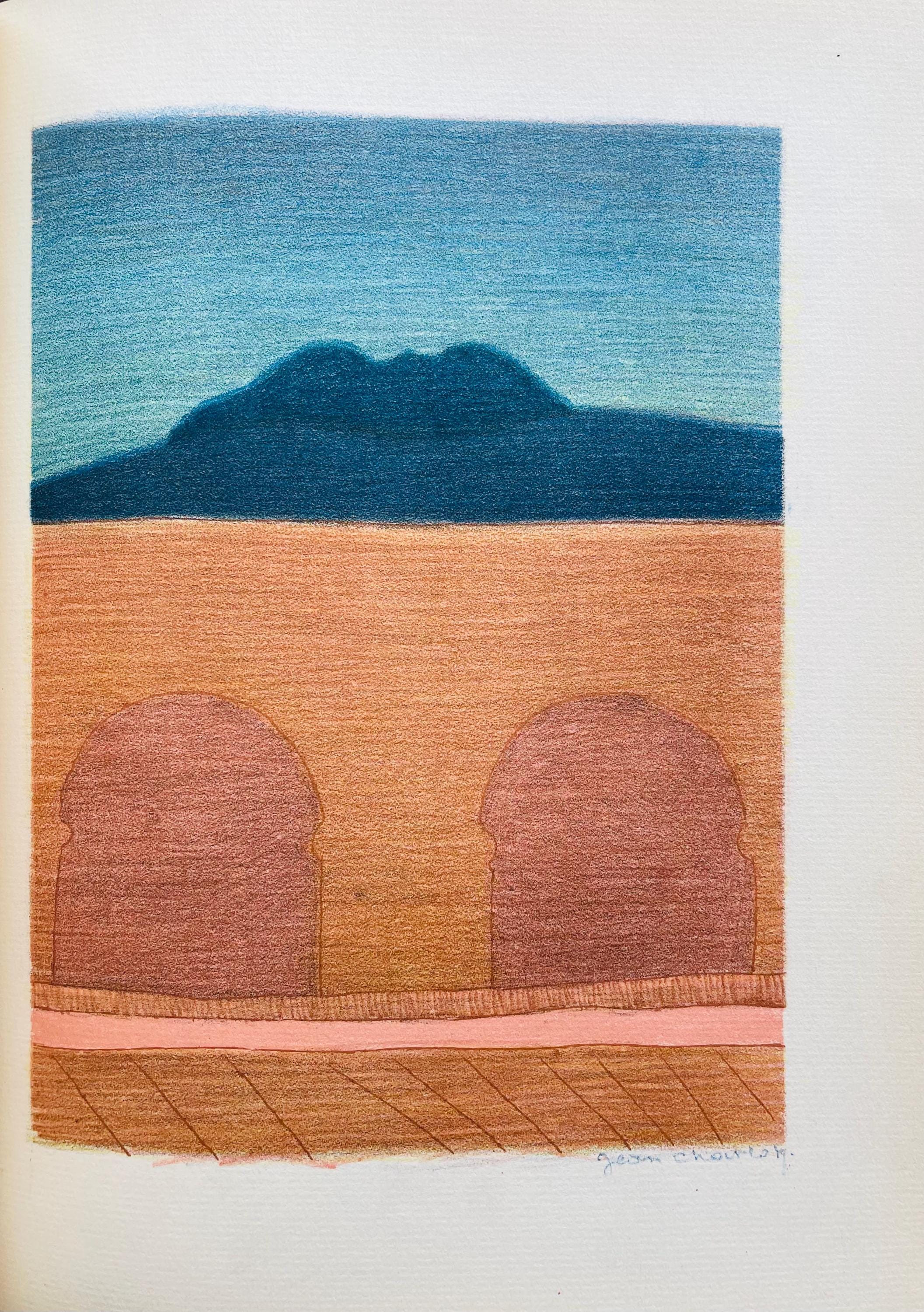 Jean Charlot, Composition, Limited Edition Lithograph